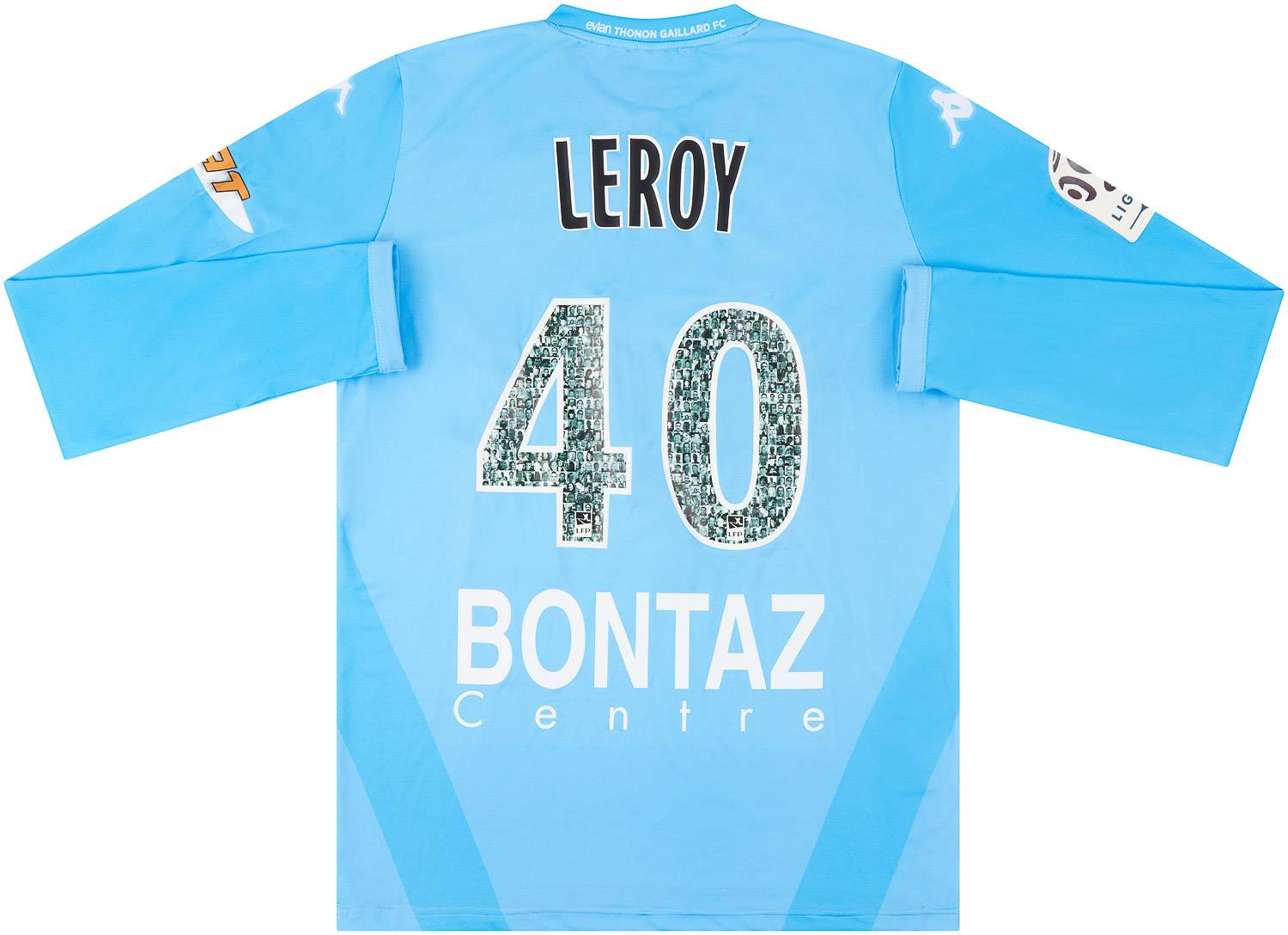 2014-15 Evian Thonon Gaillard Match Issue GK Shirt Leroy #40
