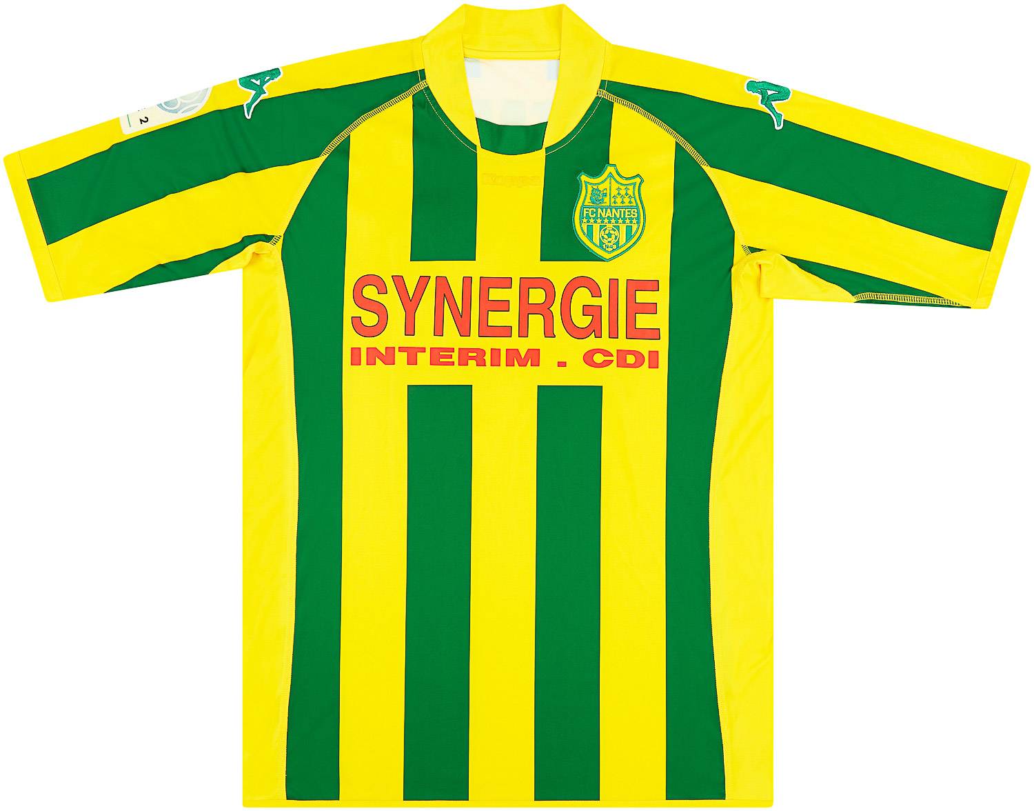 2009-10 Nantes Match Issue Home Shirt Shereni #22