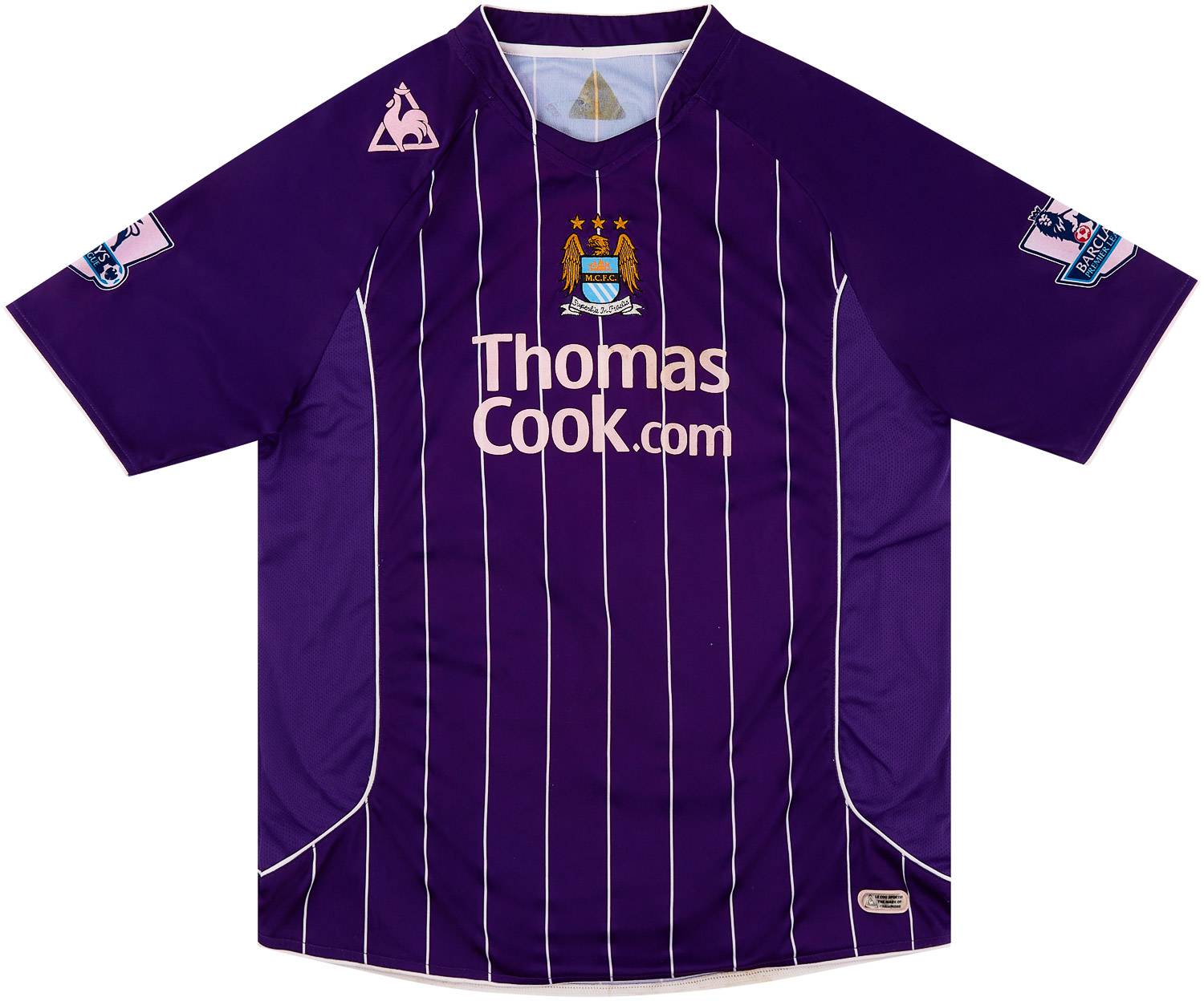2007-08 Manchester City Match Issue Away Shirt Dabo #5