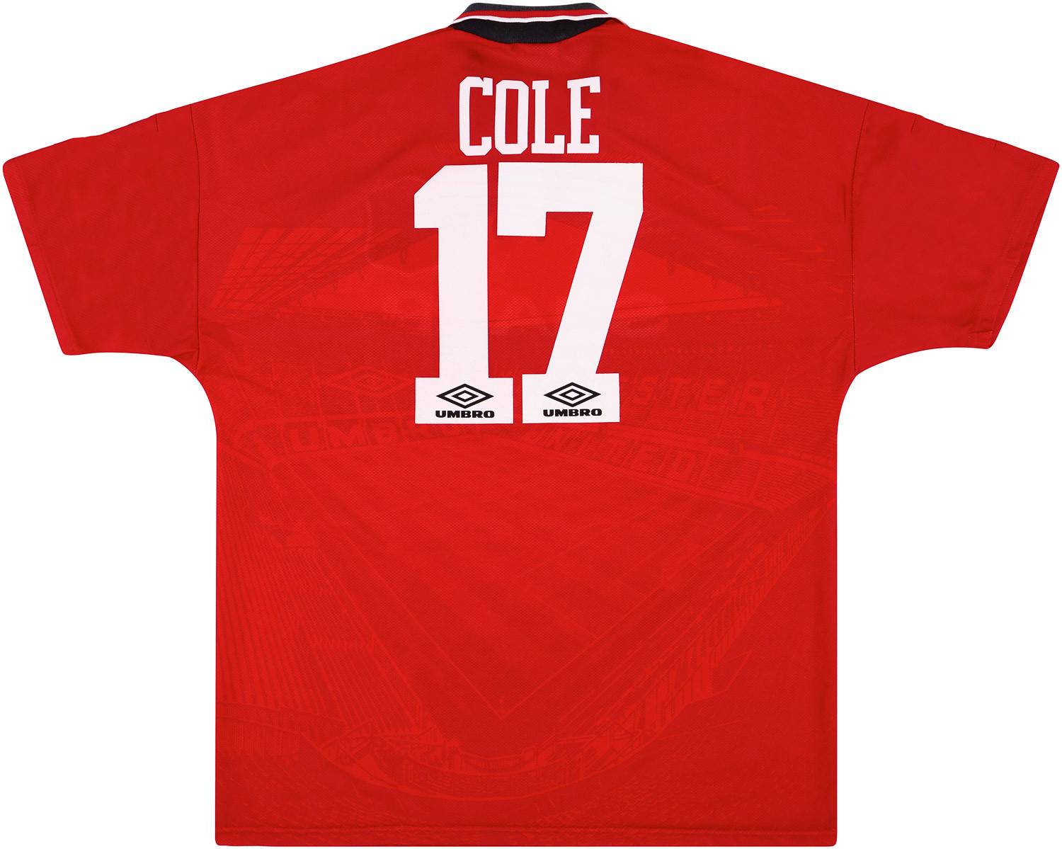 Andy cole manchester united jersey sales