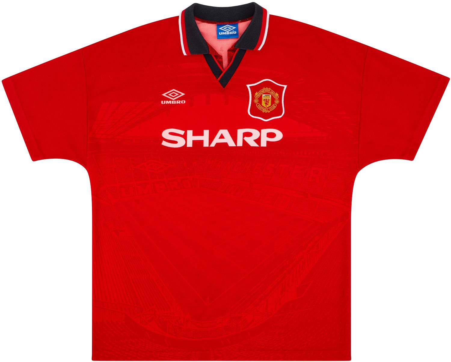 1994-96 Manchester United Home Shirt - 6/10 - Y