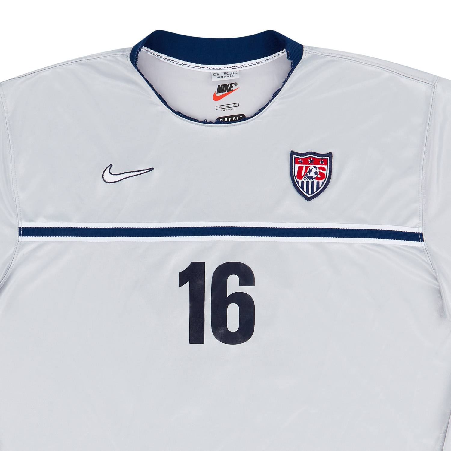 NIKE soccer シャツ　USA代表away 98〜00 シーズン NIKE soccer シャツ USA代表away 98〜00 シーズン
