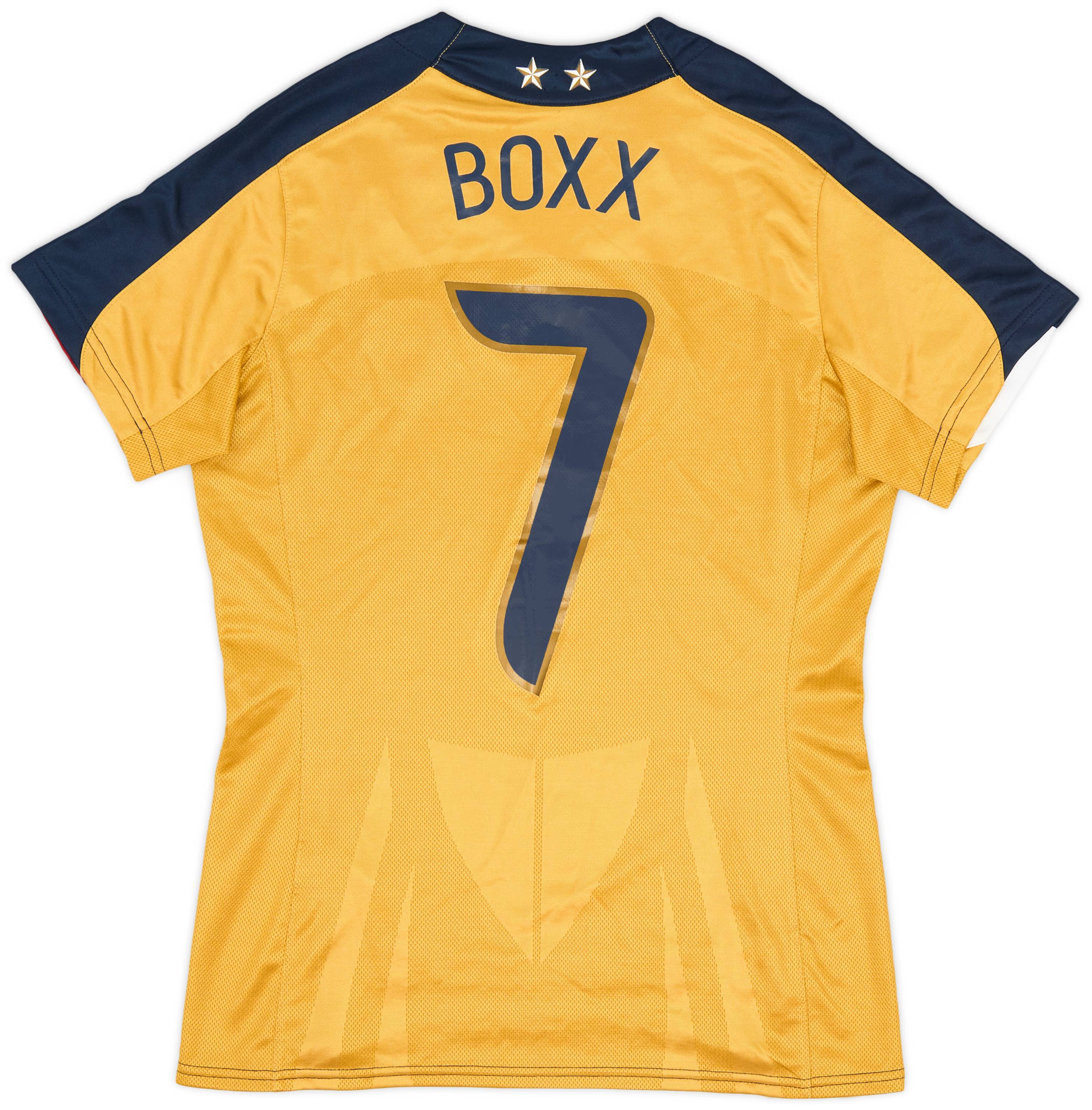 2007-08 USA Women Away Shirt Boxx #7 - 9/10 - (Women's S)