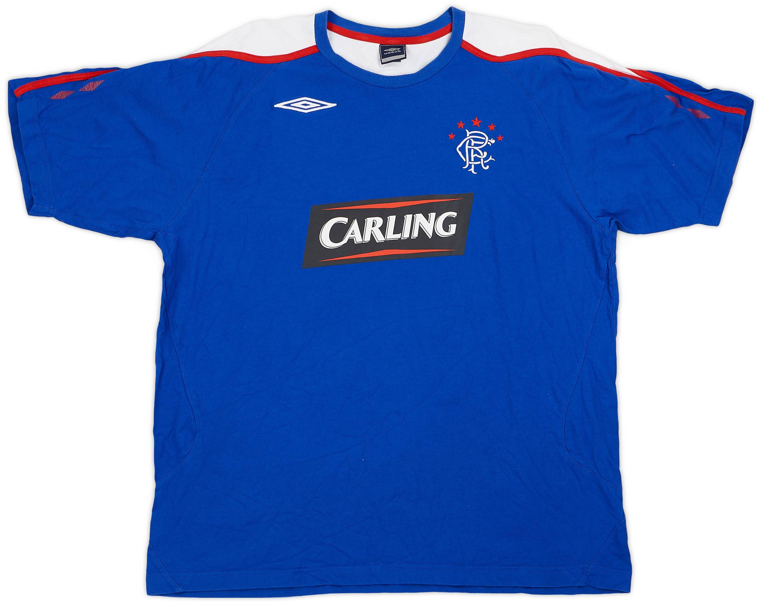 2006-07 Rangers Umbro Training Shirt - 9/10 - (XXL)