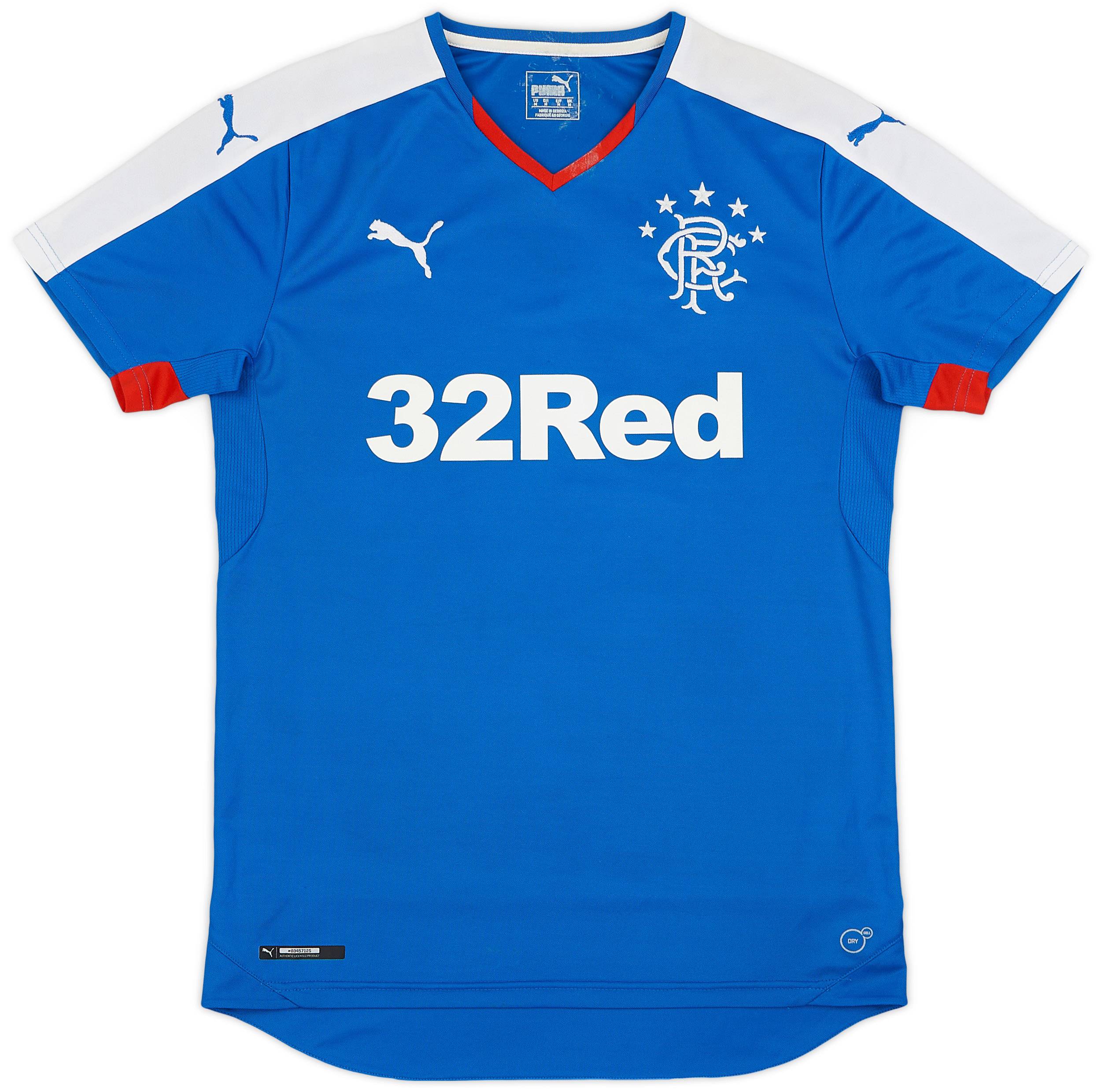 2015-16 Rangers Home Shirt - 7/10 - (M)