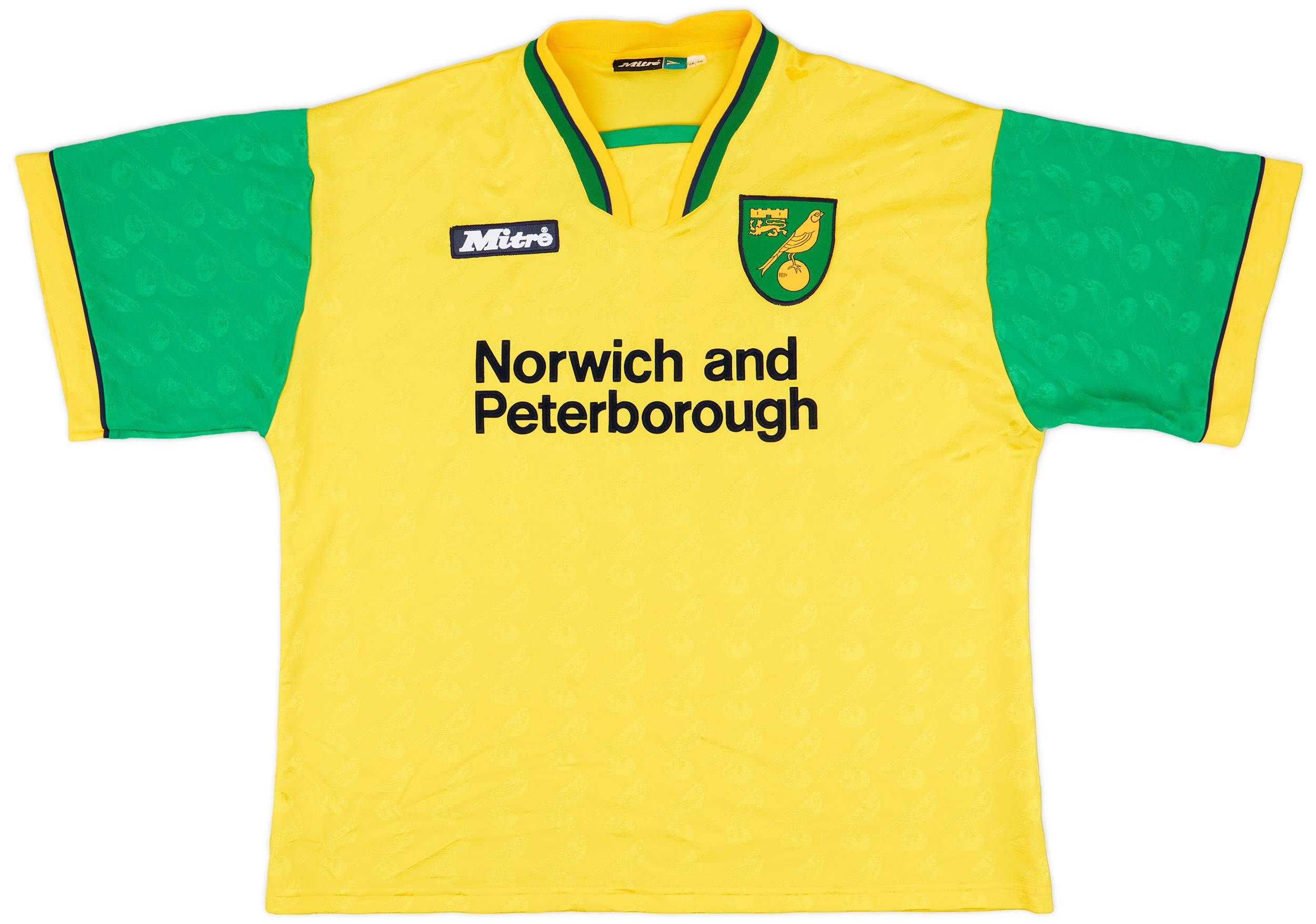 1996-97 Norwich Home Shirt - 9/10 - (XL)