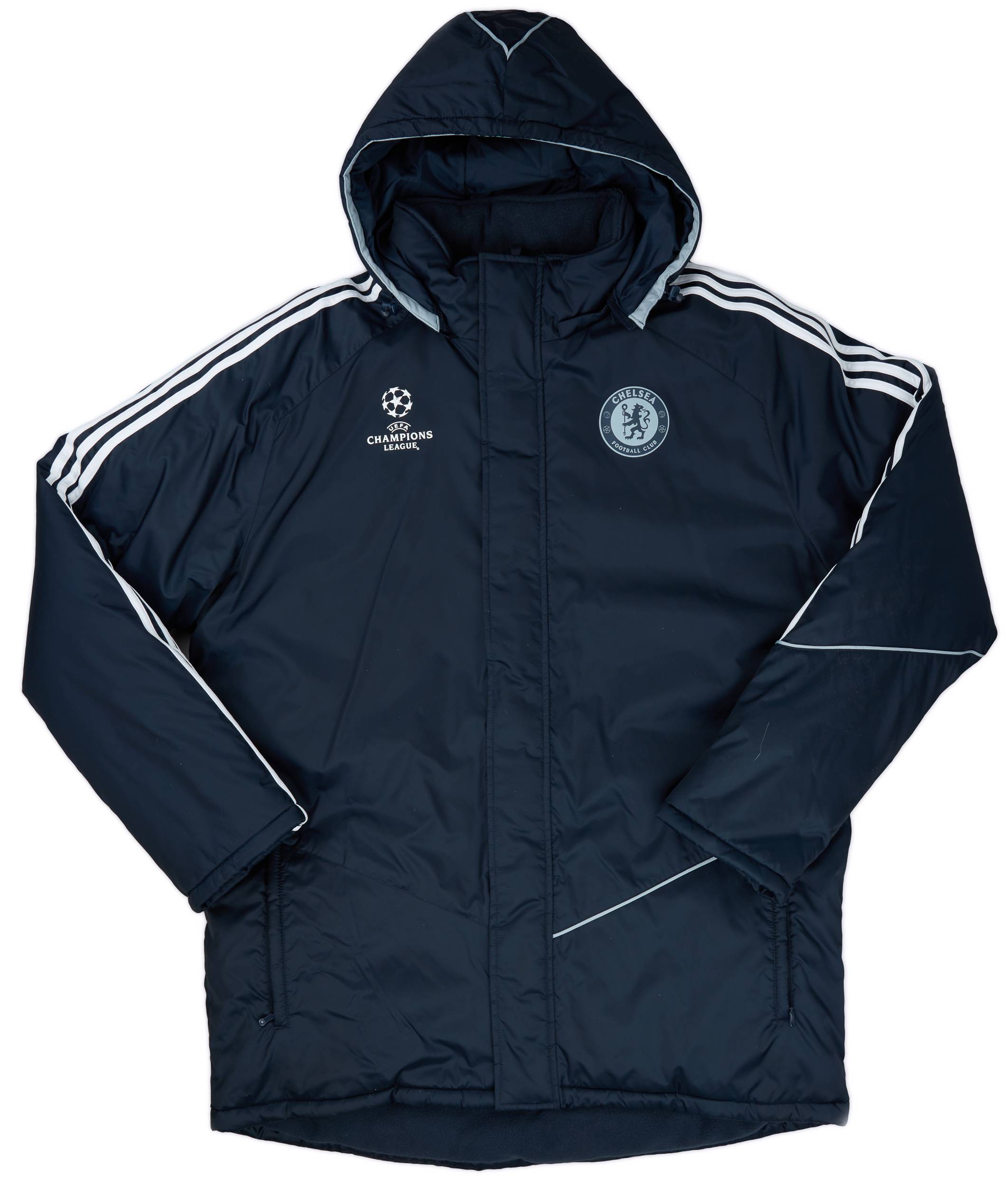 2009 10 Chelsea adidas CL Padded Bench Coat 8 10 XL