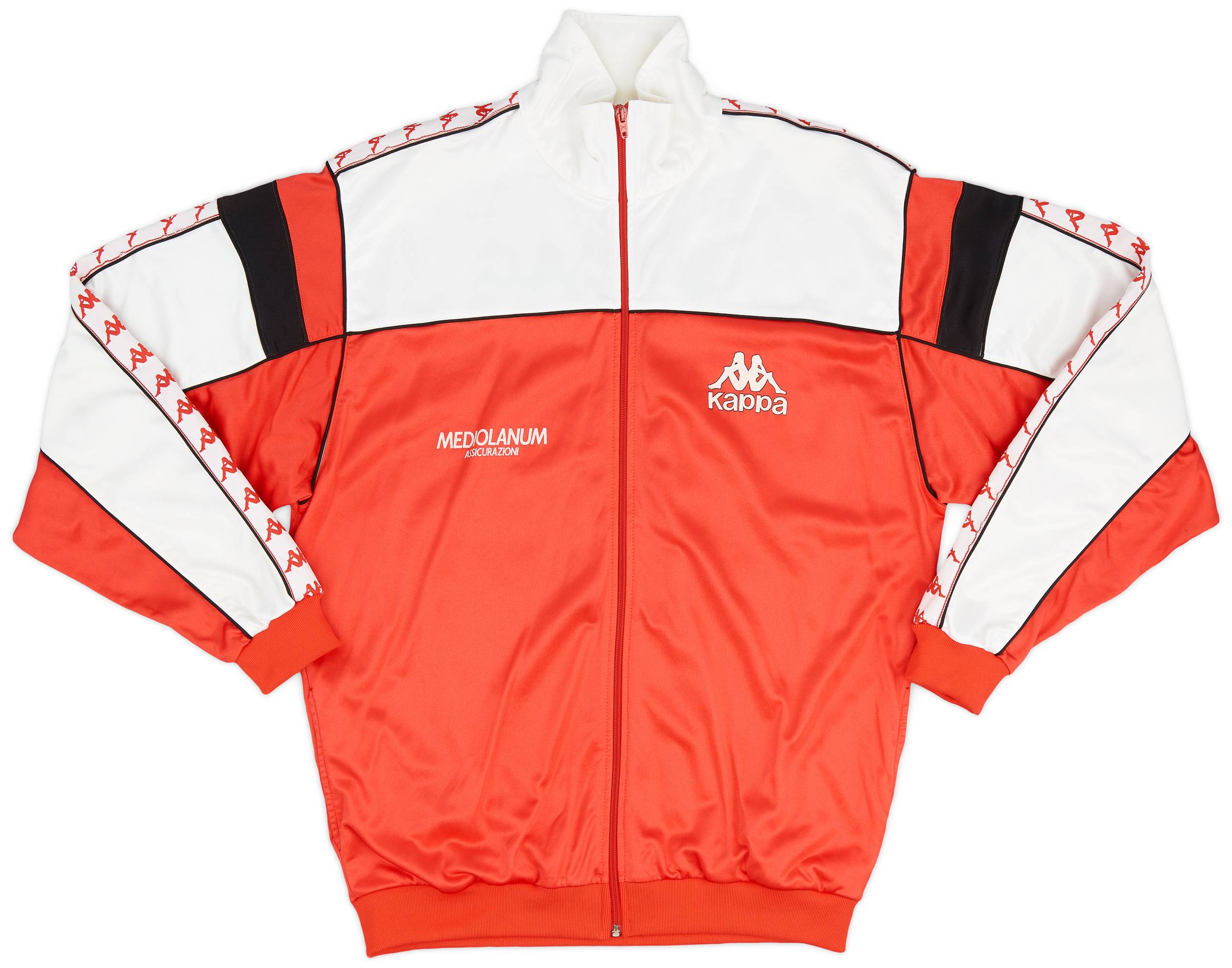 1988-90 AC Milan Kappa Track Jacket - 8/10 - (XL)
