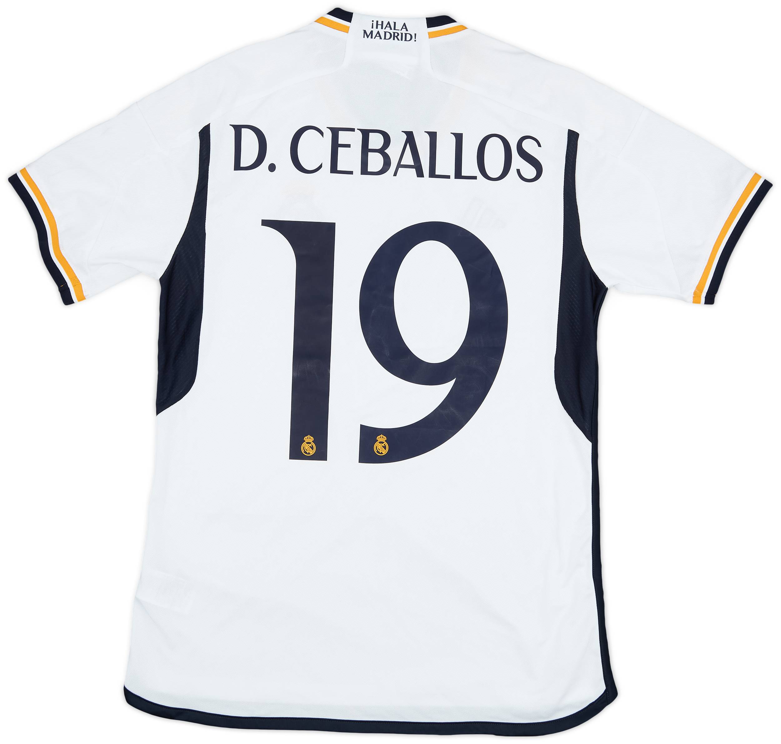 2023-24 Real Madrid Home Shirt D. Ceballos #19 (M)