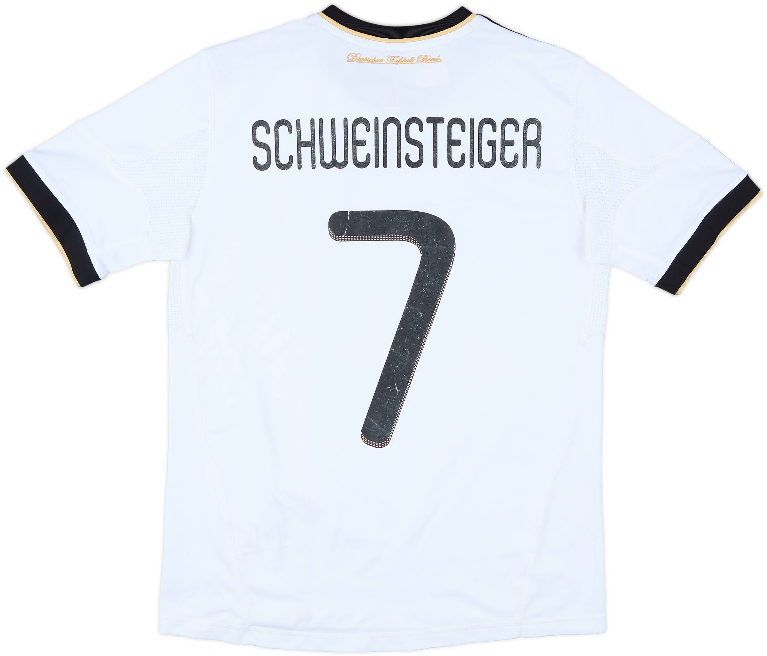 2010-11 Germany Home Shirt Schweinsteiger #7 - 6/10 - (L.Boys)