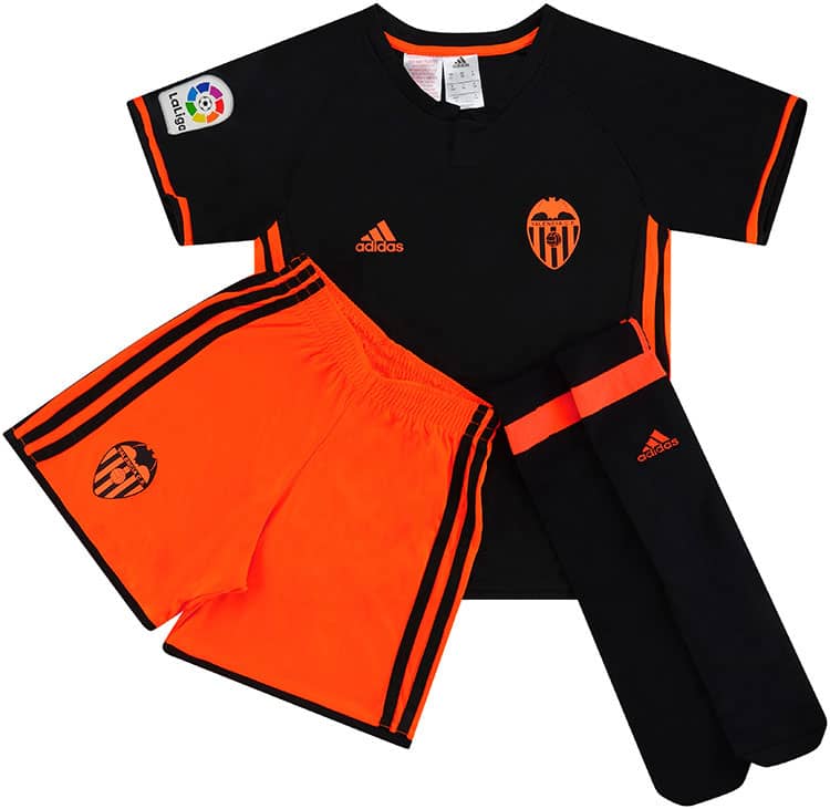 2016-17 Valencia Away Full Kit (KIDS)