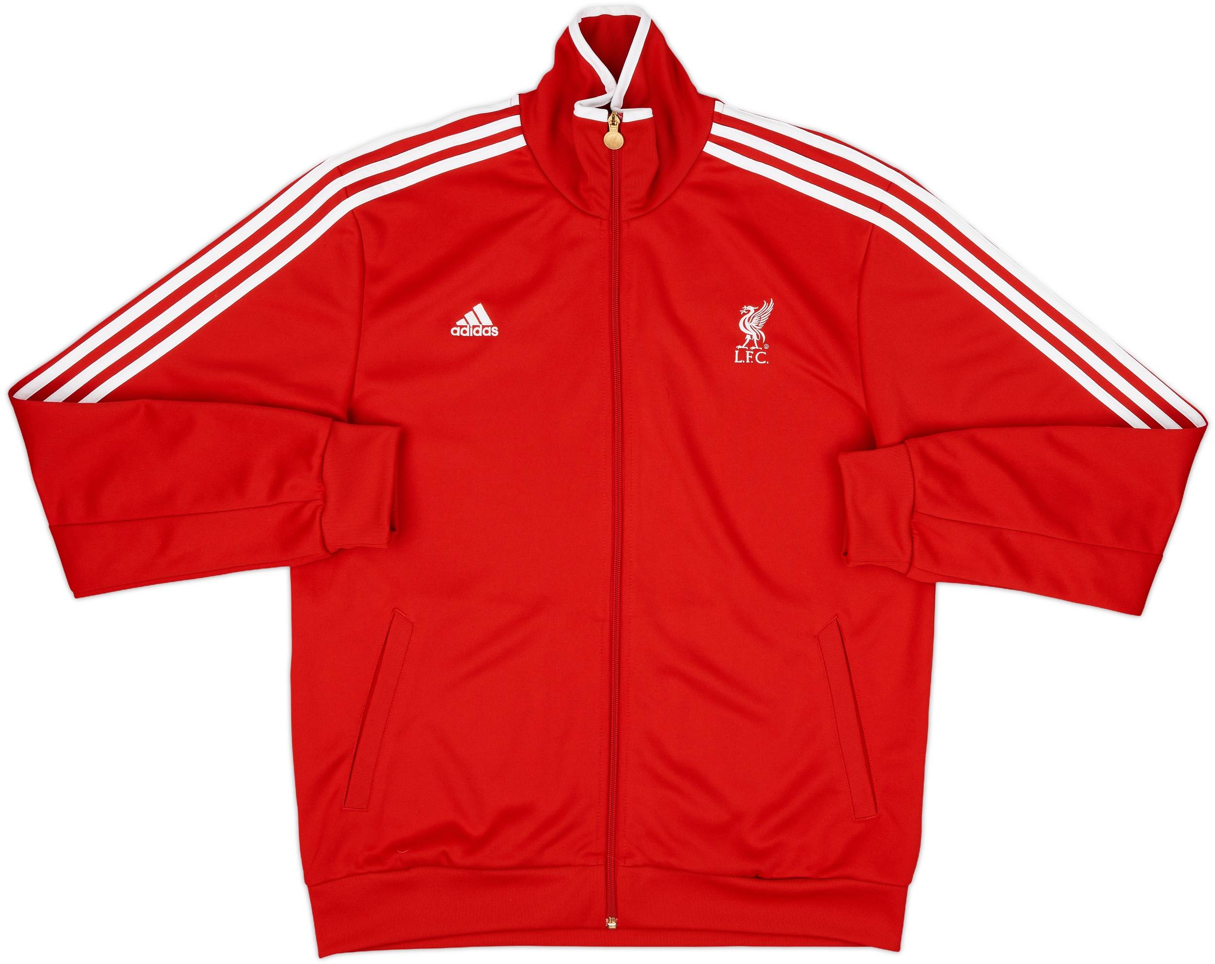 2010-11 Liverpool adidas Track Jacket - 9/10 - (L)