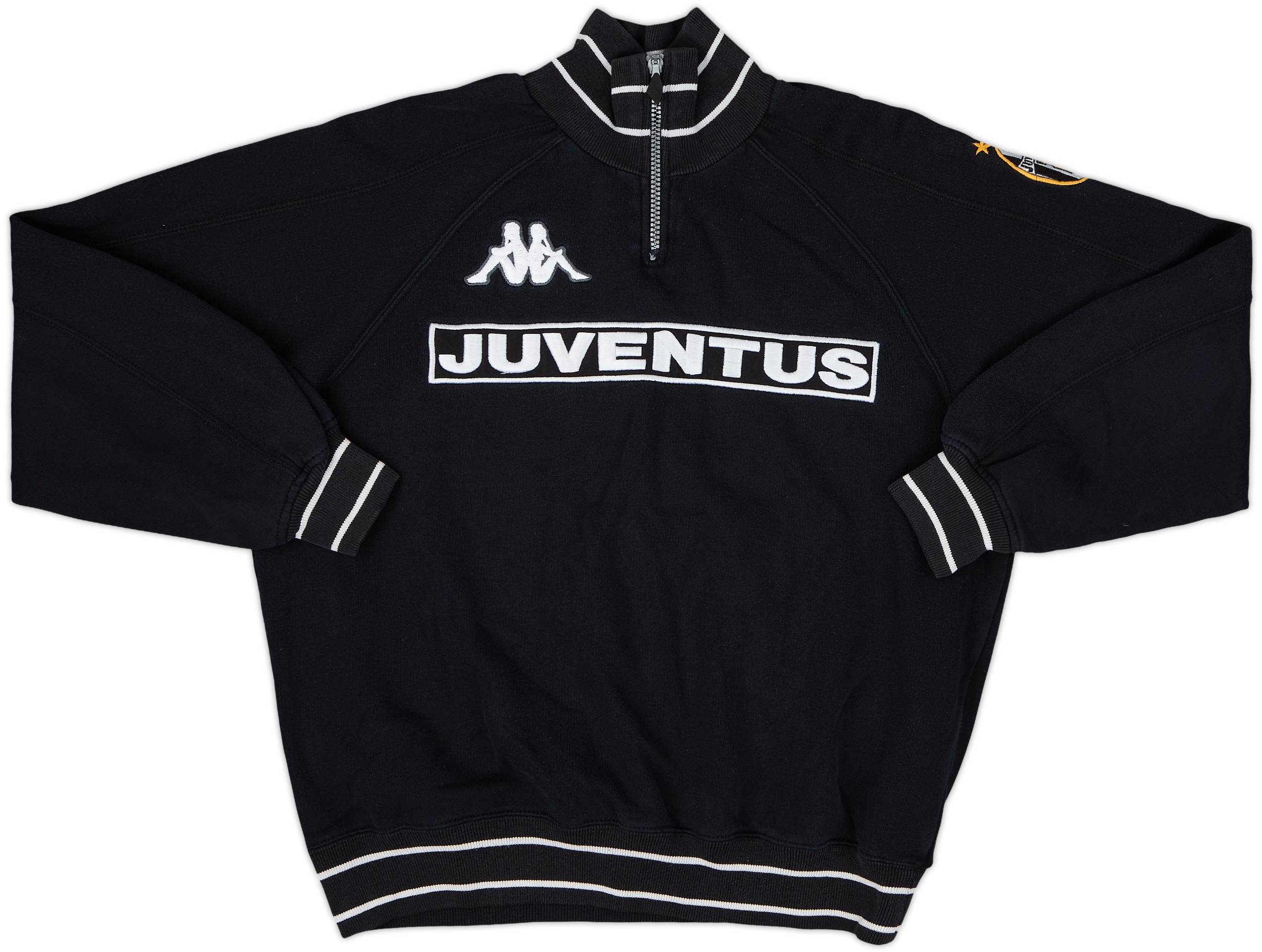 1998-99 Juventus Kappa 1/4 Zip Drill Top - 9/10 - (S)