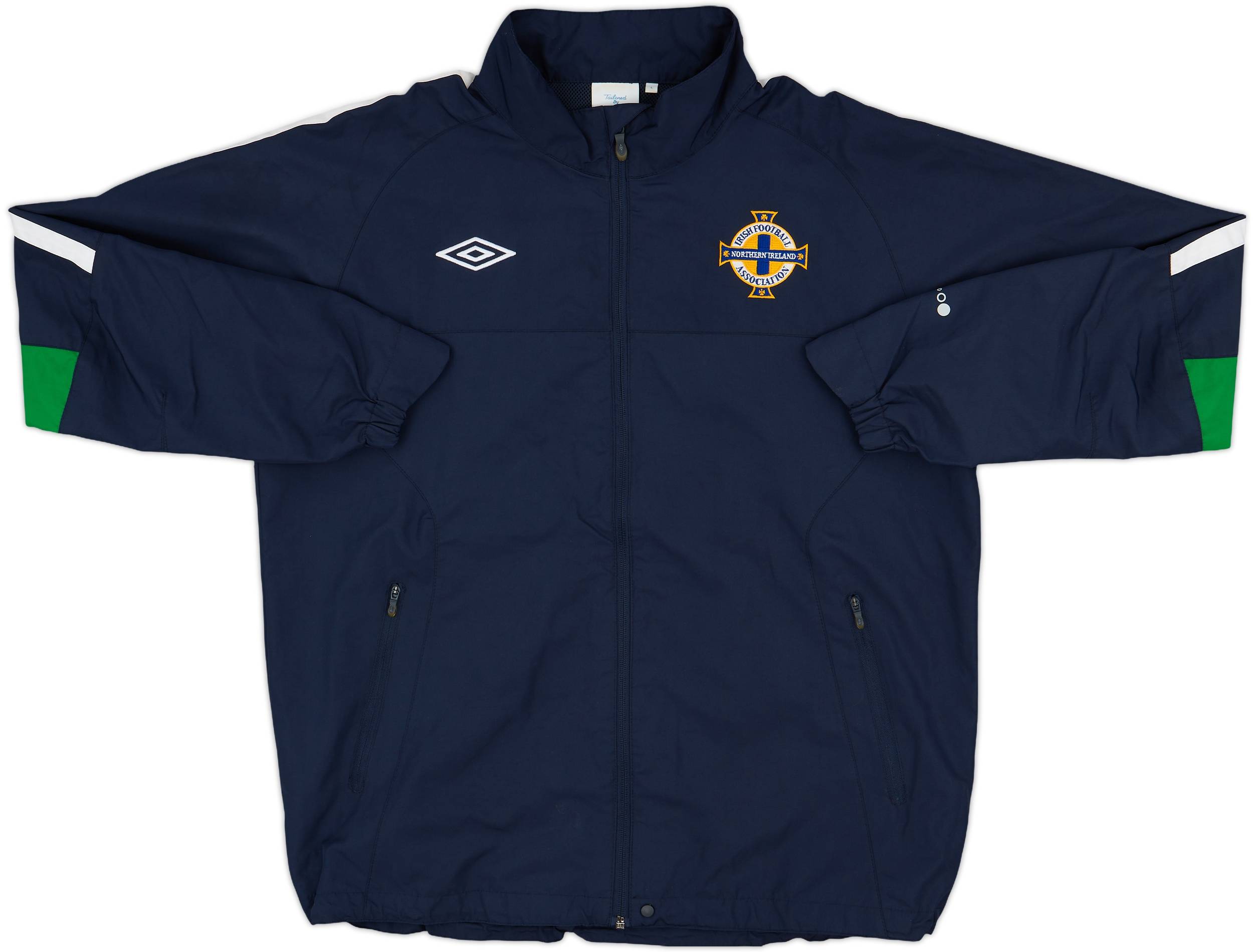 2010-11 Northern Ireland Umbro Track Jacket - 9/10 - (L)