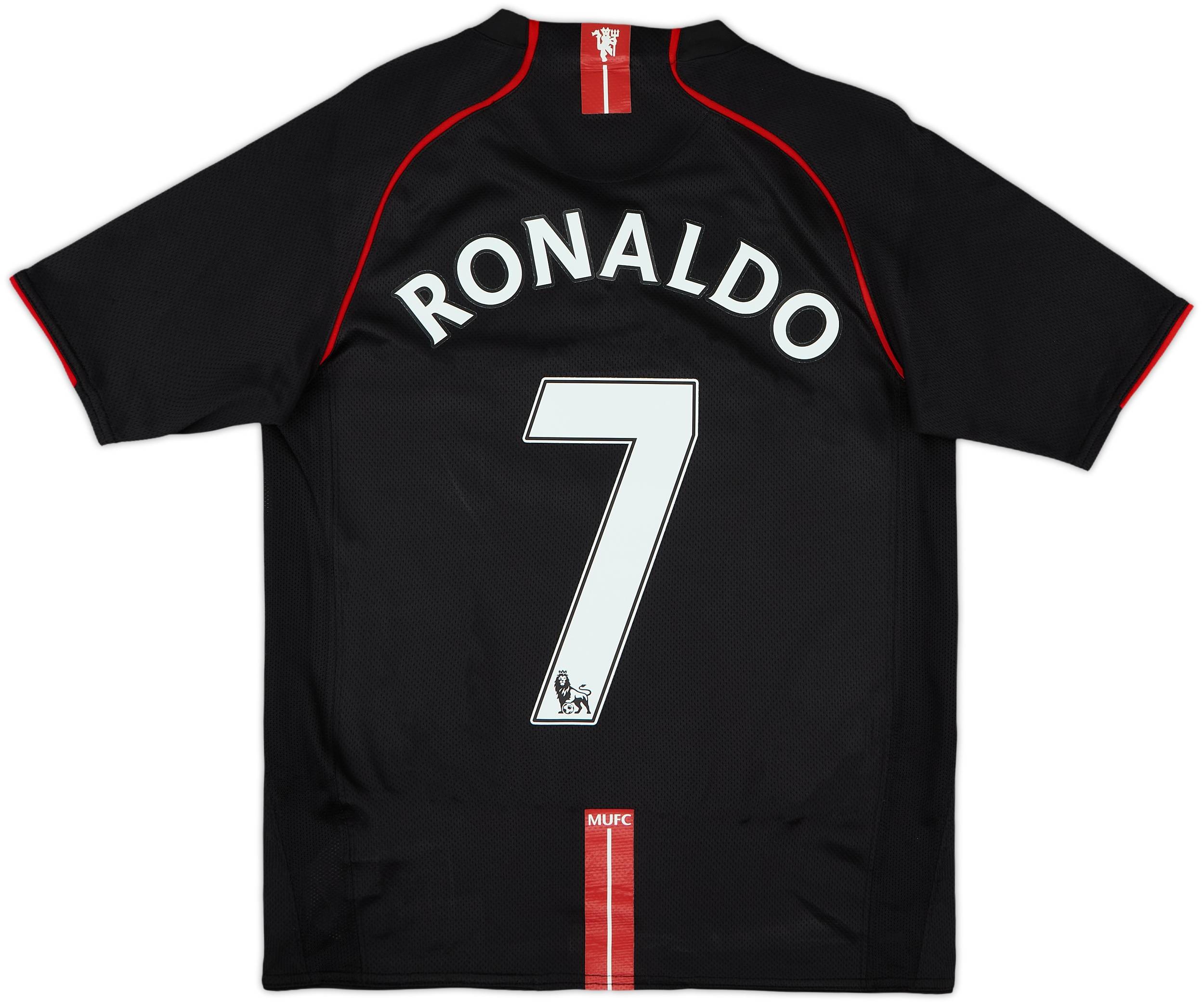 2007-08 Manchester United Away Shirt Ronaldo #7 - 9/10 - (XL