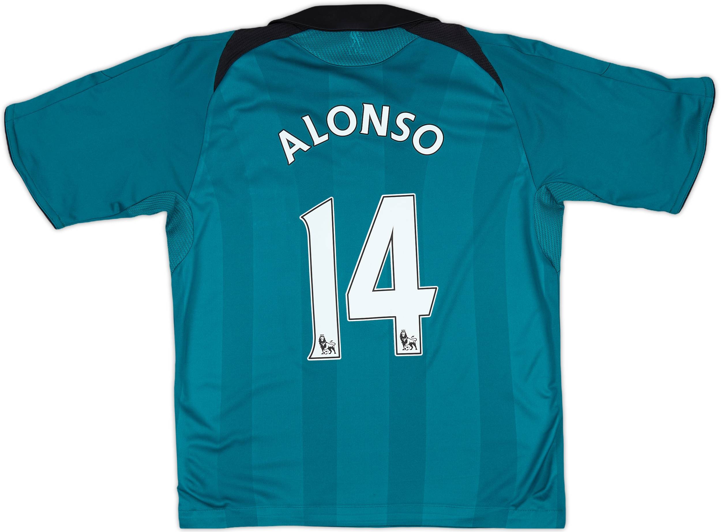 2008-09 Liverpool Third Shirt Alonso #14 - 8/10 - (S.Boys)