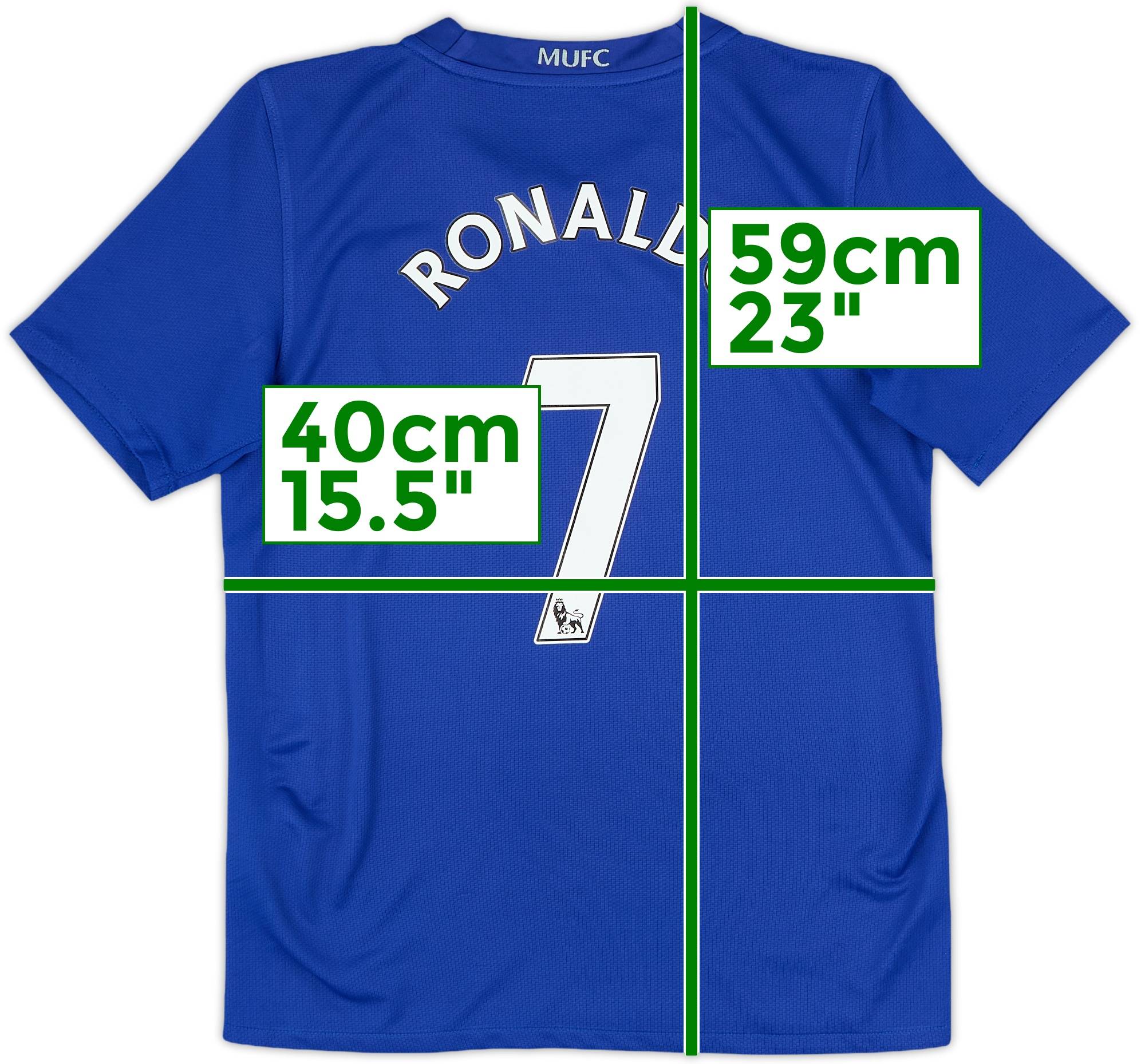 2008-09 Manchester United Third Shirt Ronaldo #7 - 7/10 - (M