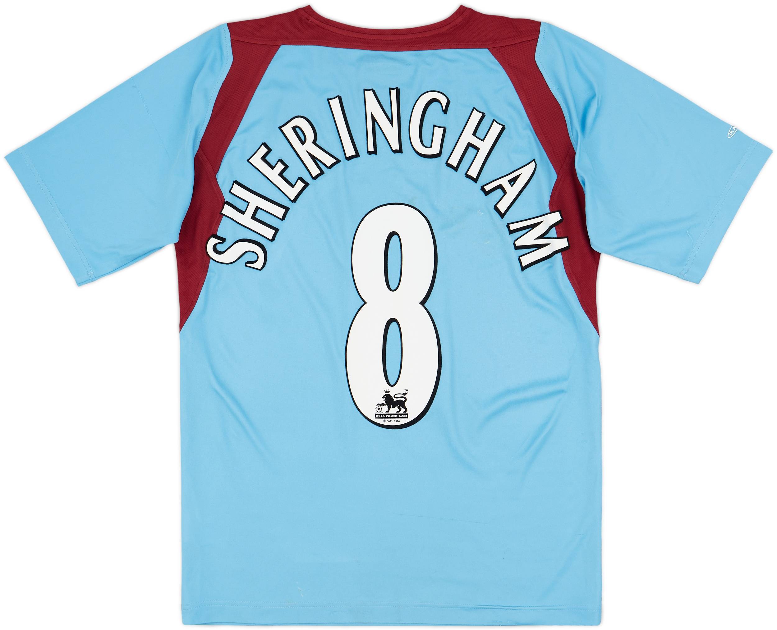 2004-06 West Ham Away Shirt Sheringham #8 - 6/10 - (S)