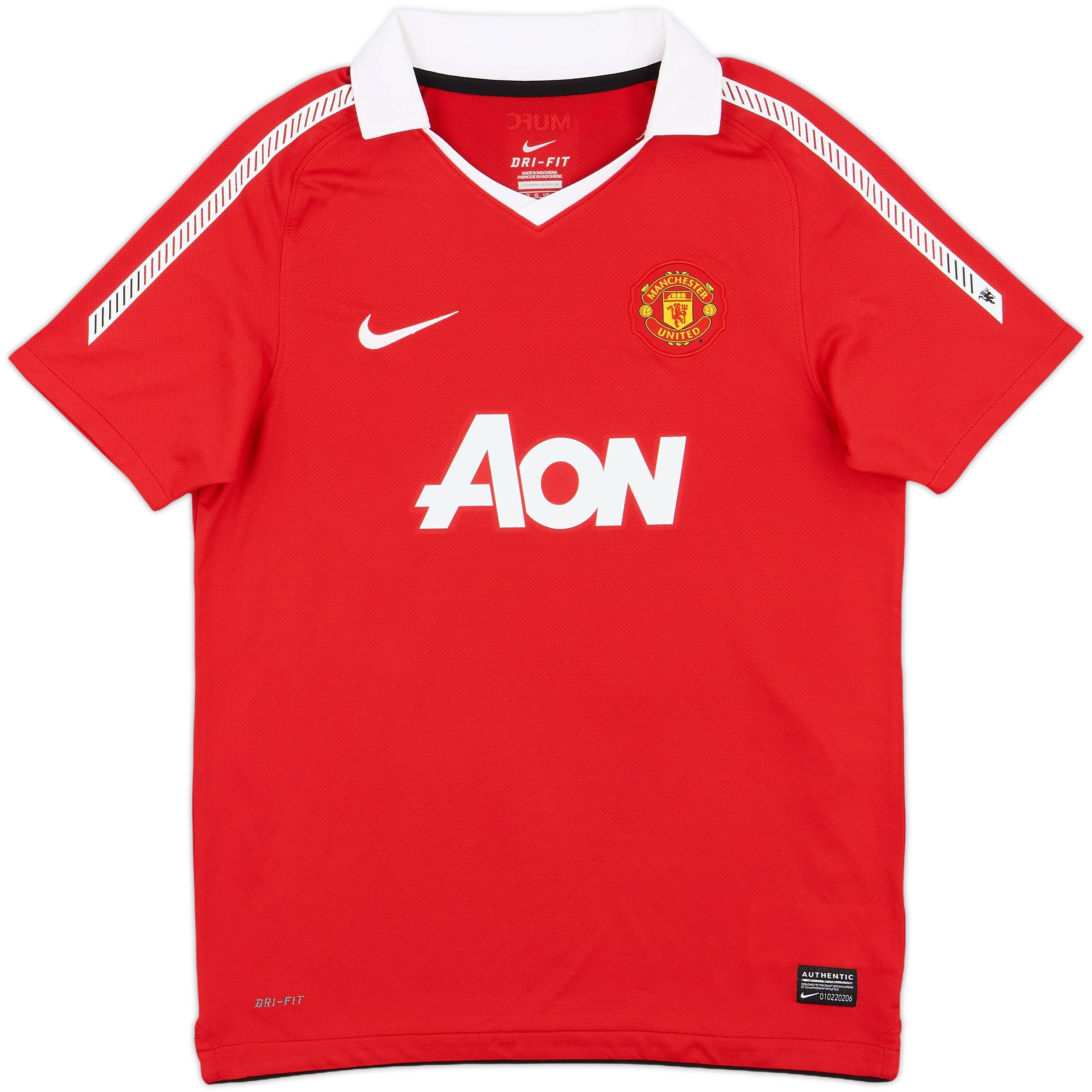 ウェア Nike Manchester United J.S. Park 13 2010/11 Ji Sung Park #13 Manchester United Vintage Nike Home