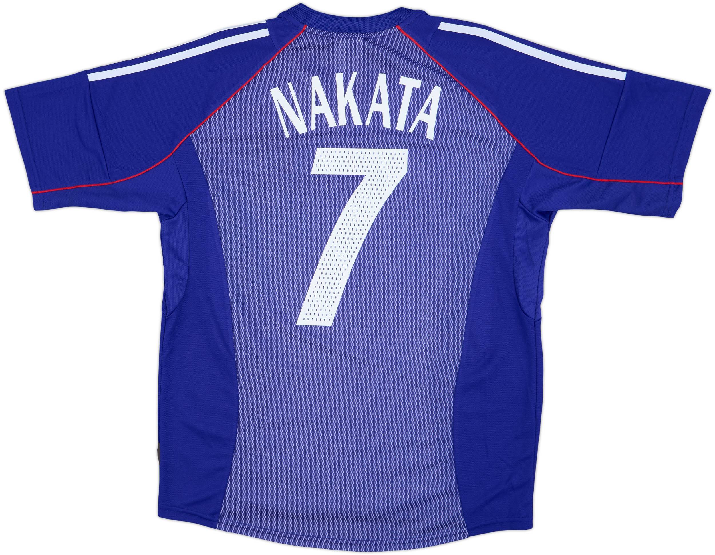 2002-04 Japan Home Shirt Nakata #7 - 9/10 - (M)