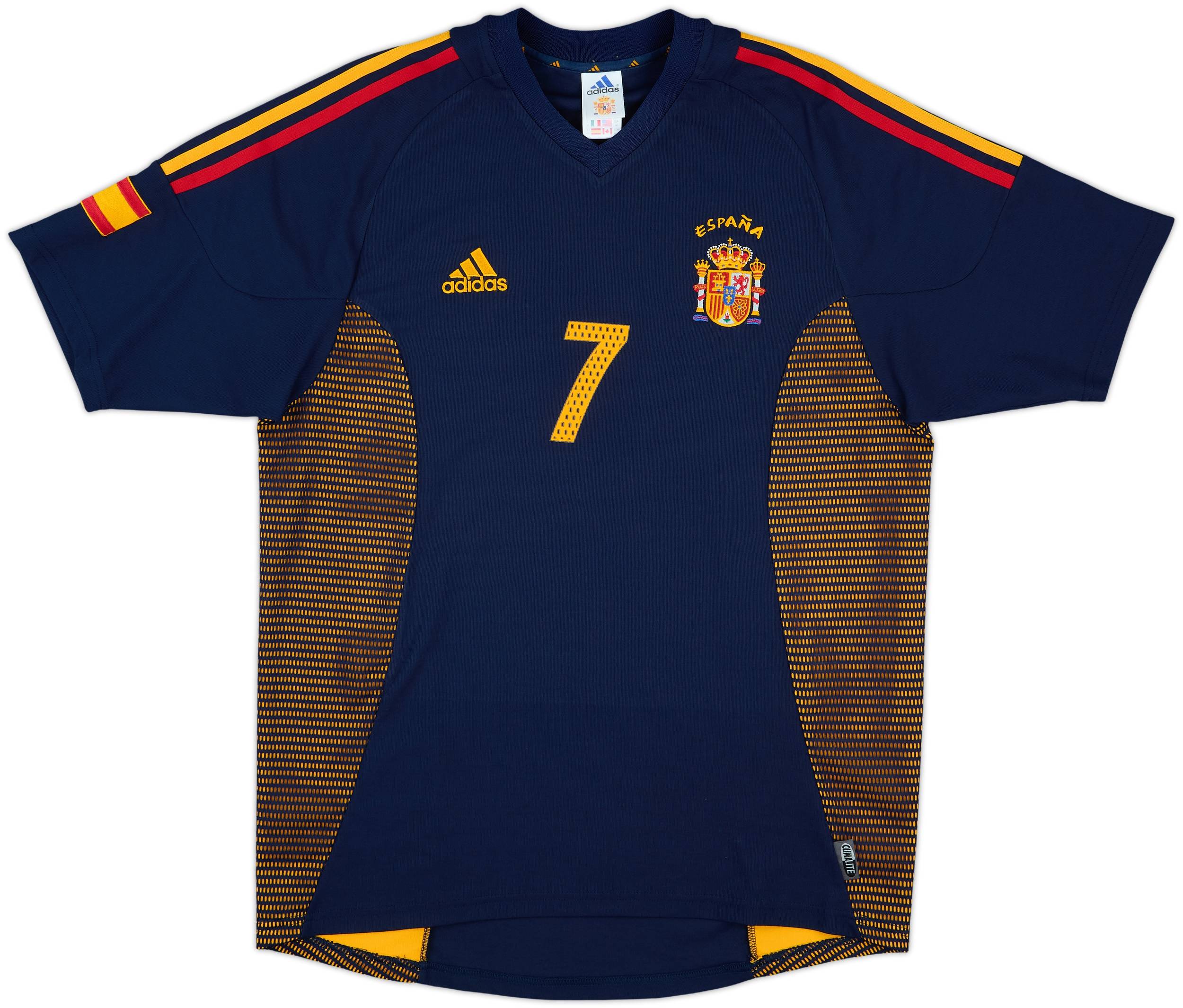 2002-04 Spain Third Shirt Raul #7 - 8/10 - (M)
