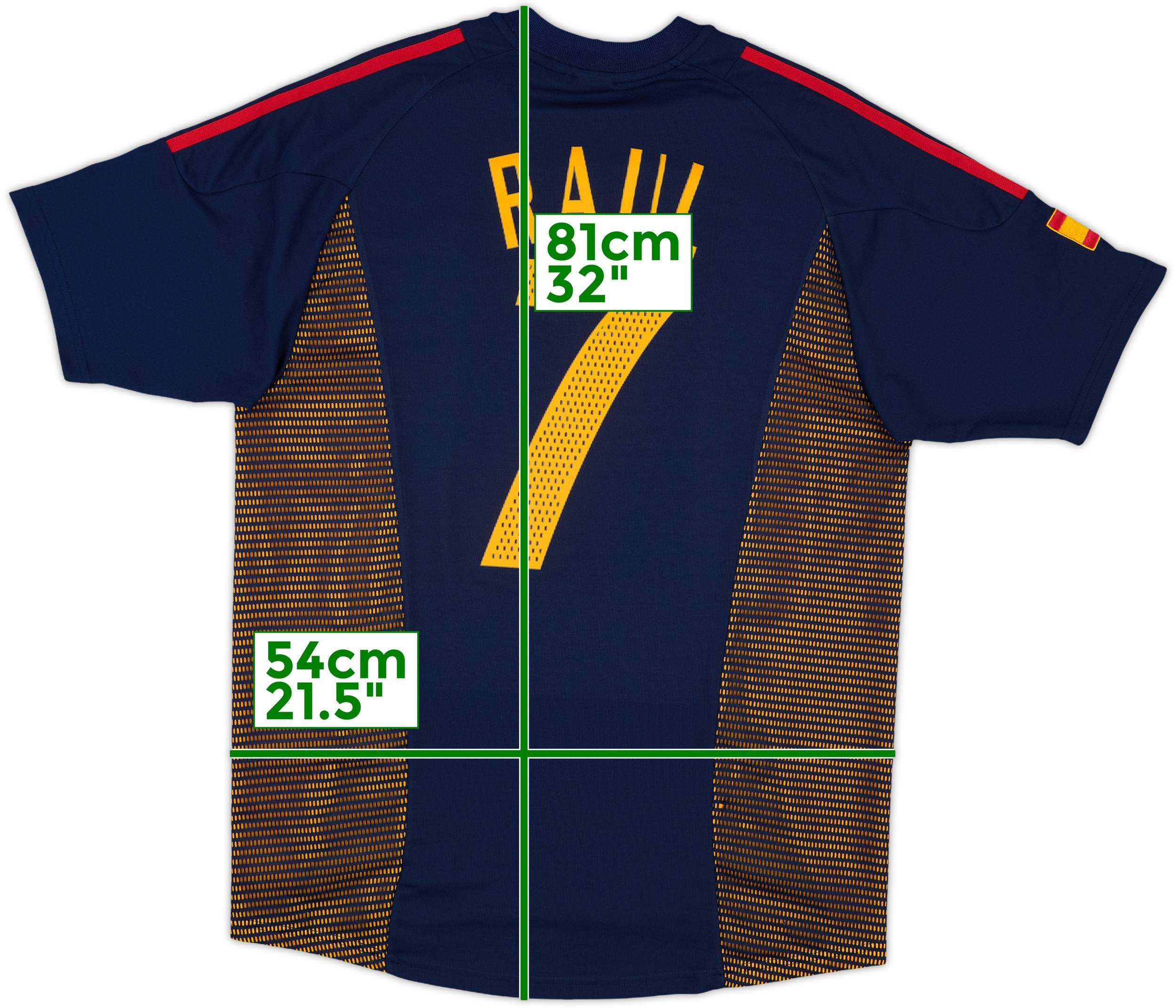 2002-04 Spain Third Shirt Raul #7 - 8/10 - (M)