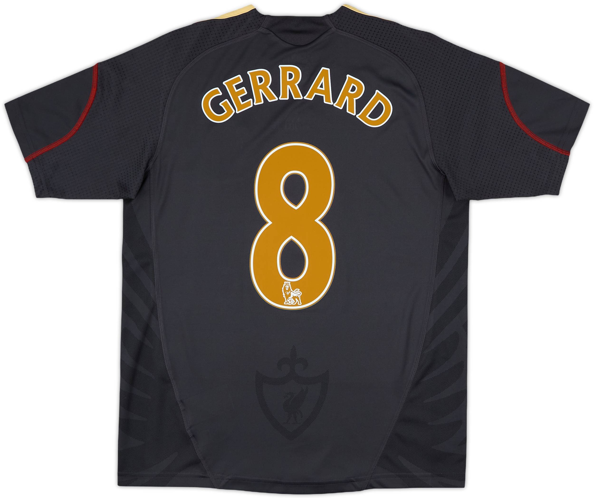 a*a様 リバプール GERRARD 8番 アウェイ　09 2009-10 Liverpool Away Shirt Gerrard #8 - 9/10 - (L.Boys)