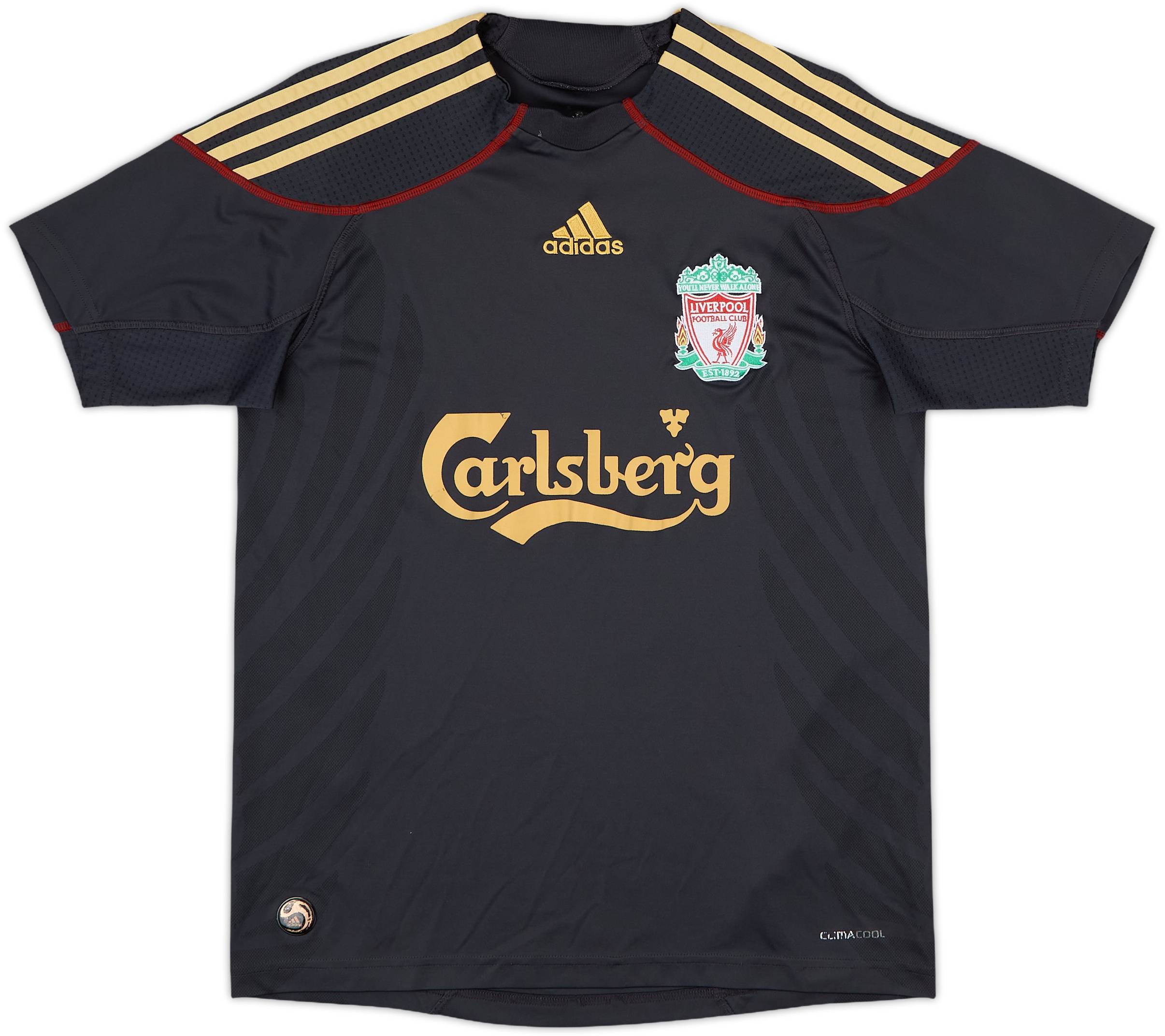 ウェア 09-10 Liverpool AWAY No.9 TORRES 2009-10 Liverpool Away Shirt Torres #9 - 7/10 - (L.Boys)
