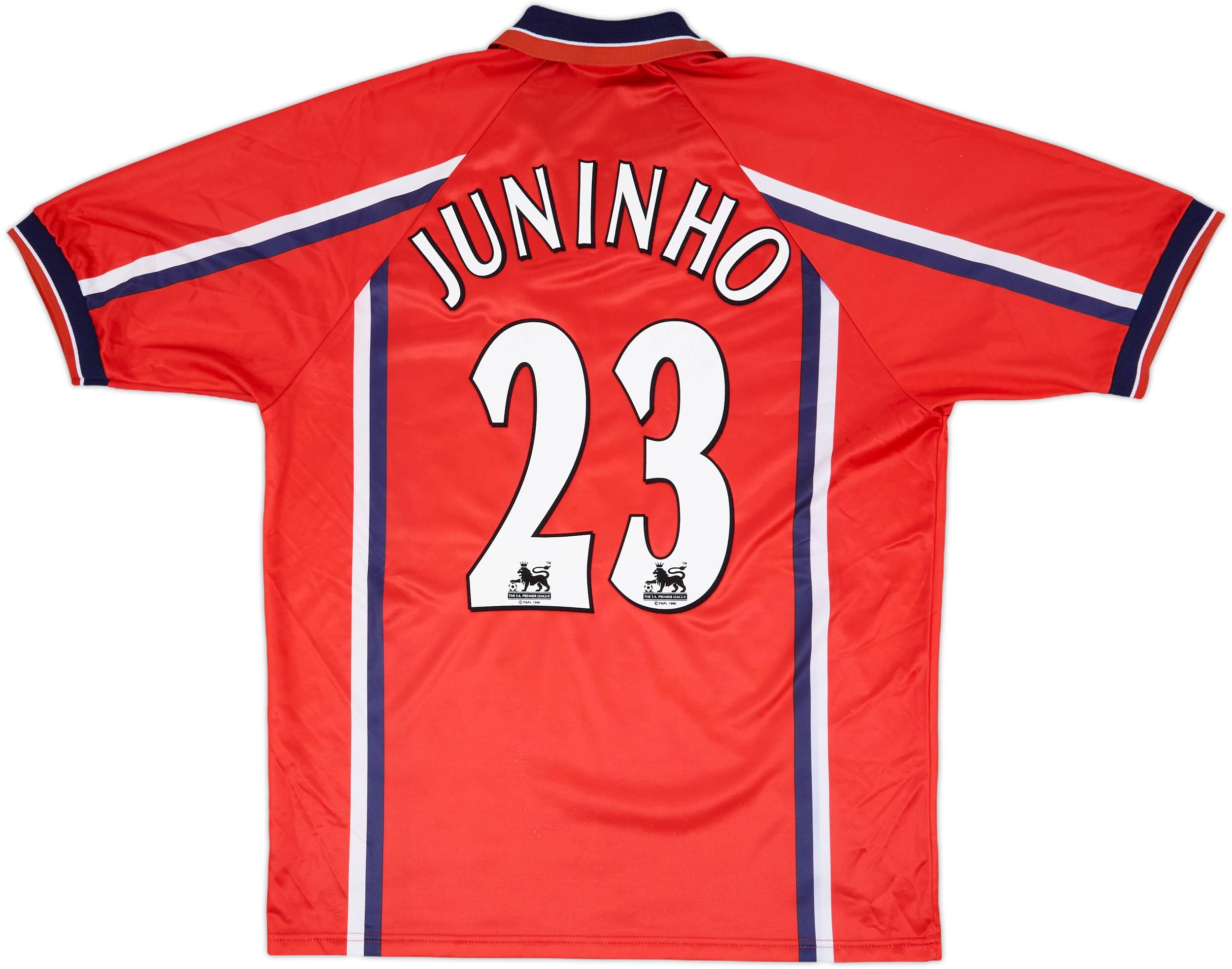 1999-00 Middlesbrough Home Shirt Juninho #23 - 7/10 - (XL)