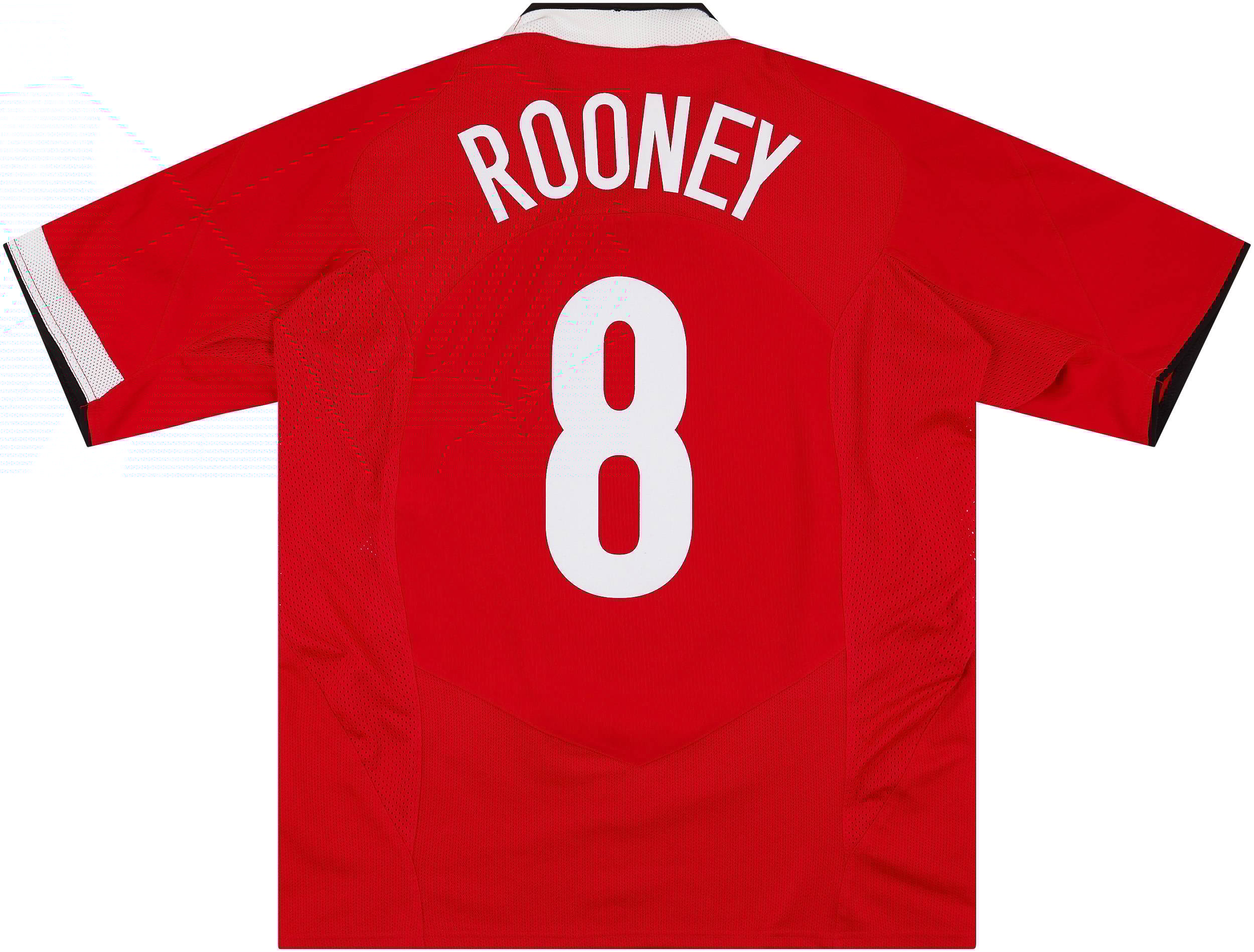2004-06 Manchester United Home Shirt Rooney #8 - 6/10 - (S)