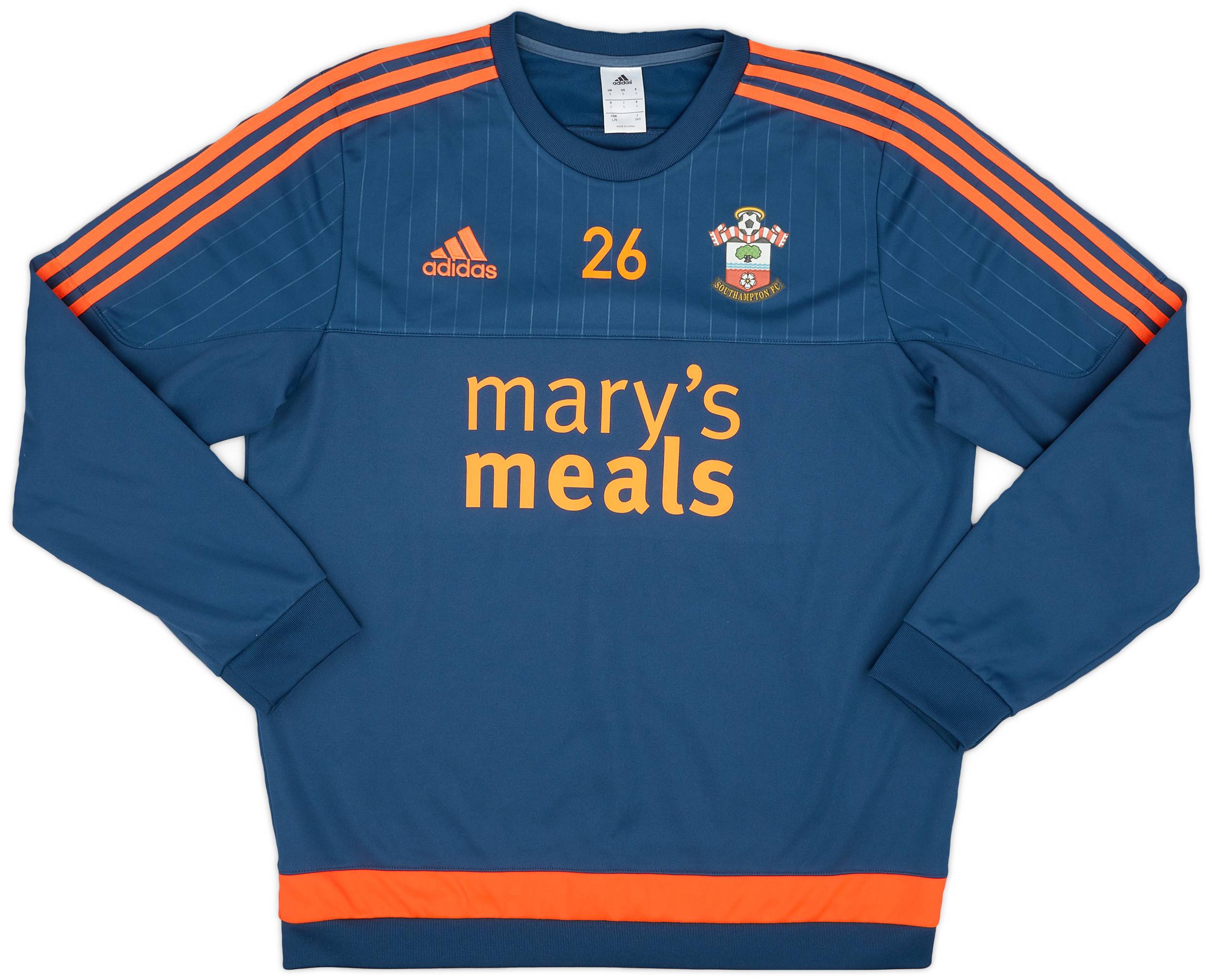 2015-16 Southampton Player Issue Sweat Top #26 - 9/10 - (L)