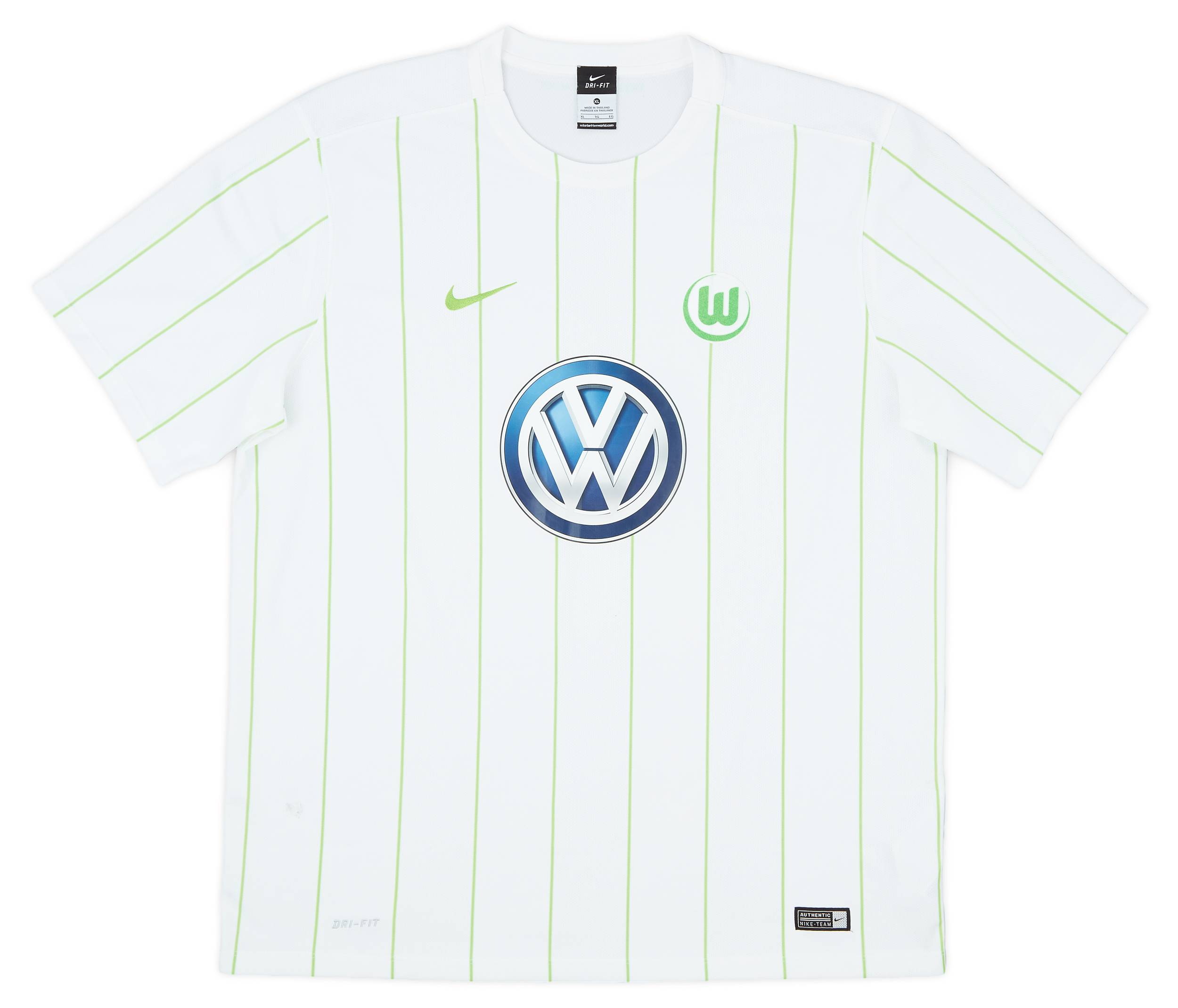 2016-17 Wolfsburg Away Shirt - 8/10 - (XL)