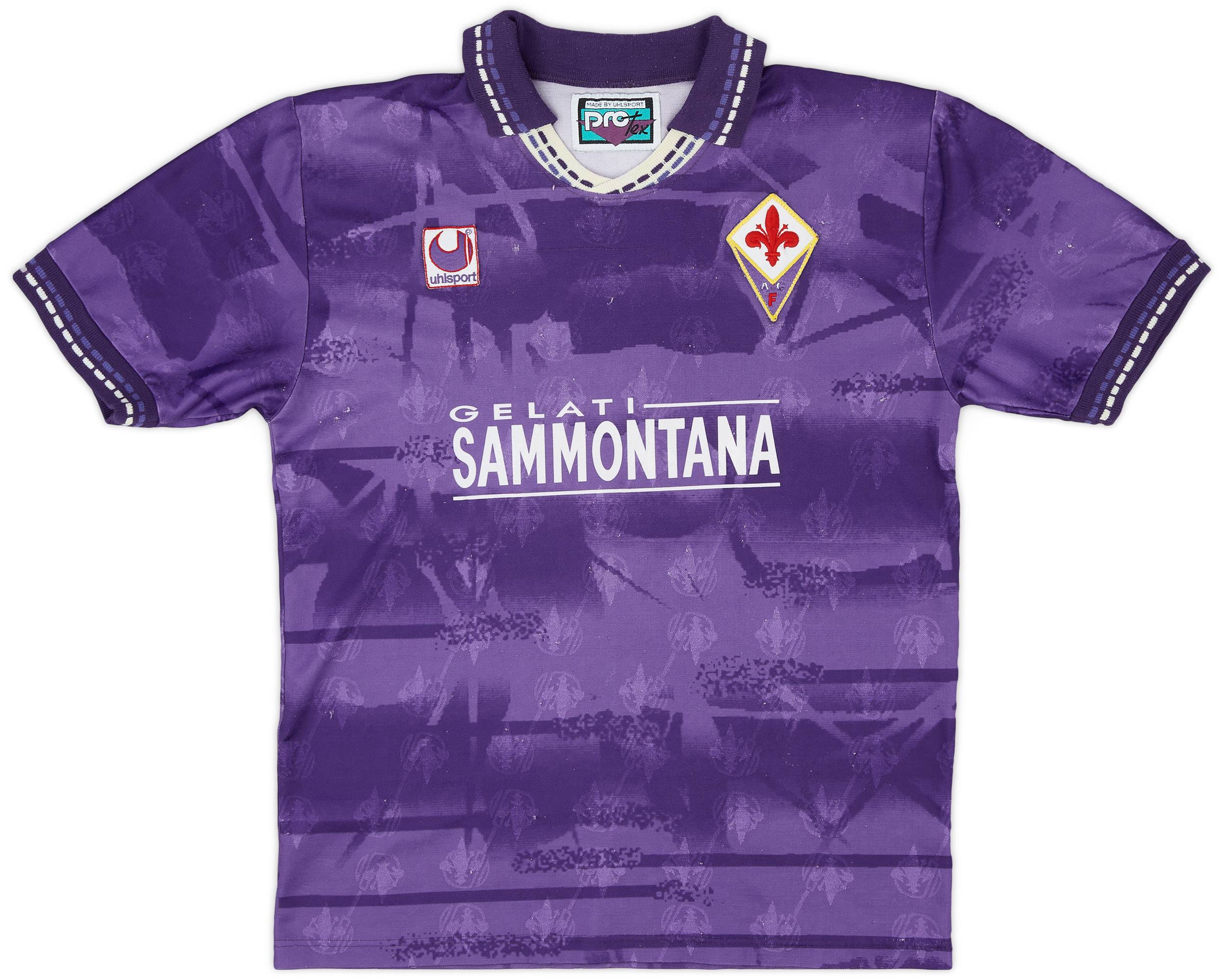 1994-95 Fiorentina Home Shirt - 8/10 - (L)