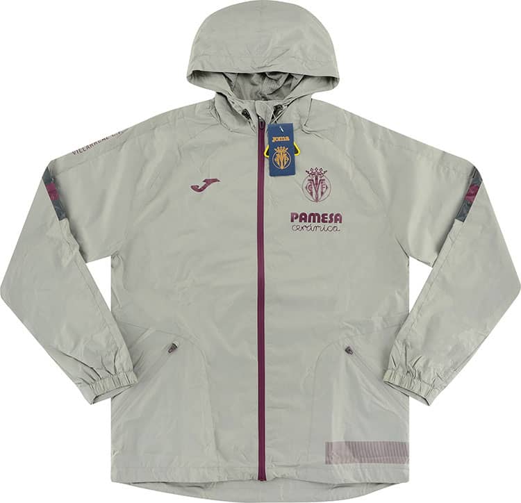 2019-20 Villarreal Joma Rain Jacket - NEW
