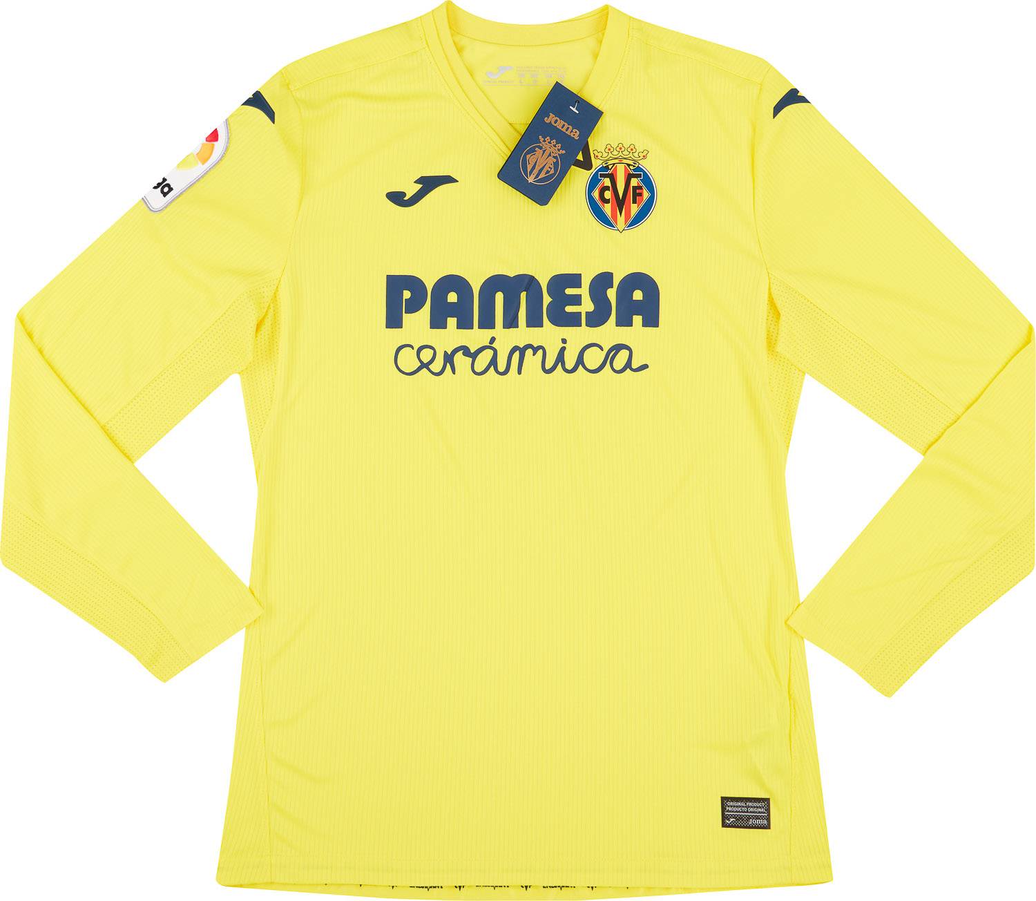 2020-21 Villarreal Home L/S Shirt