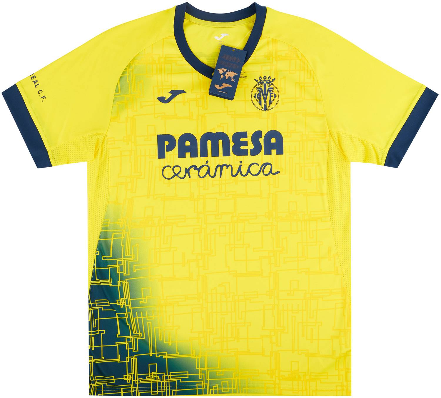 2020-21 Villarreal Joma Training Shirt