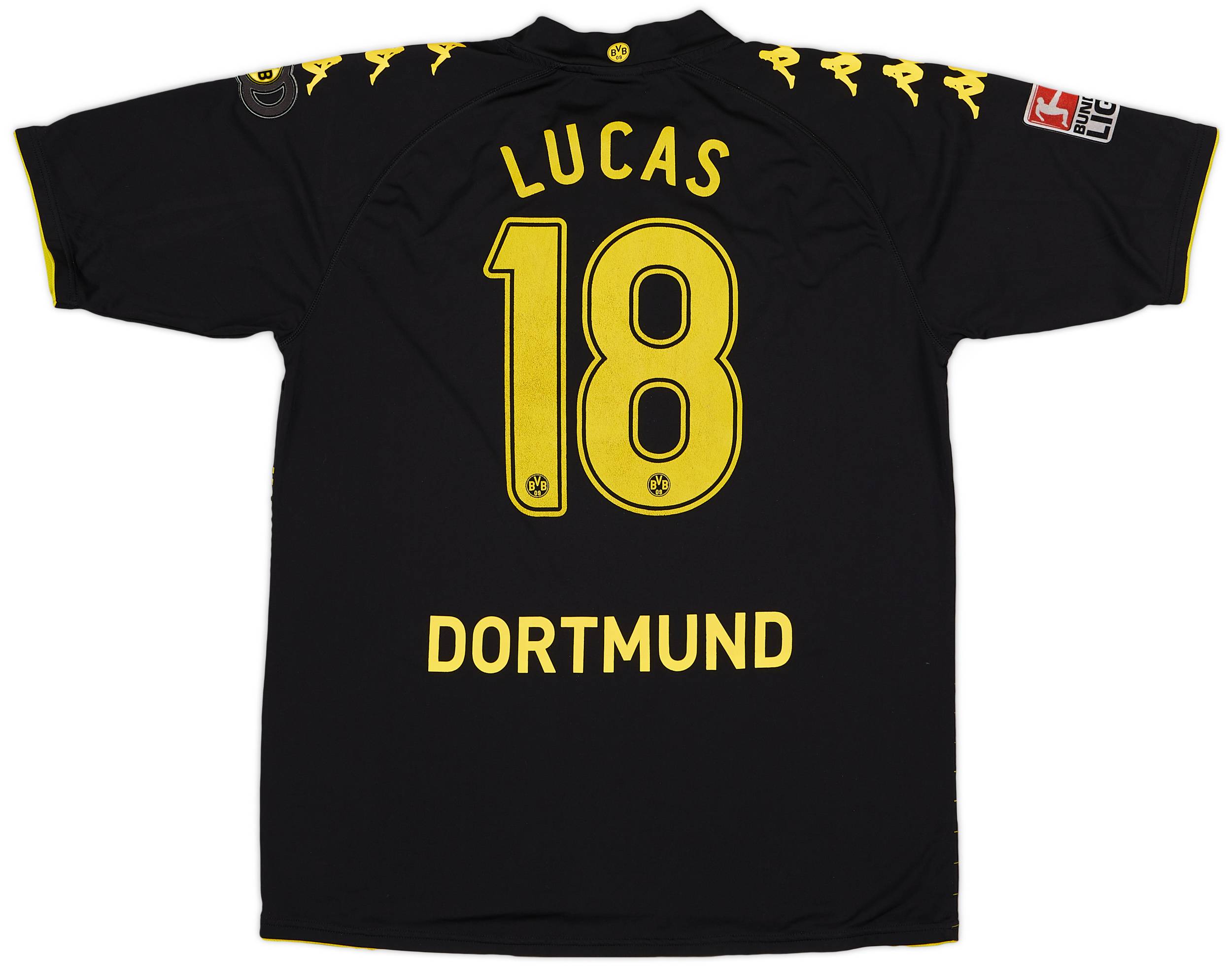 2009-10 Borussia Dortmund Away Shirt Lucas #18 - 6/10 - (XXL)