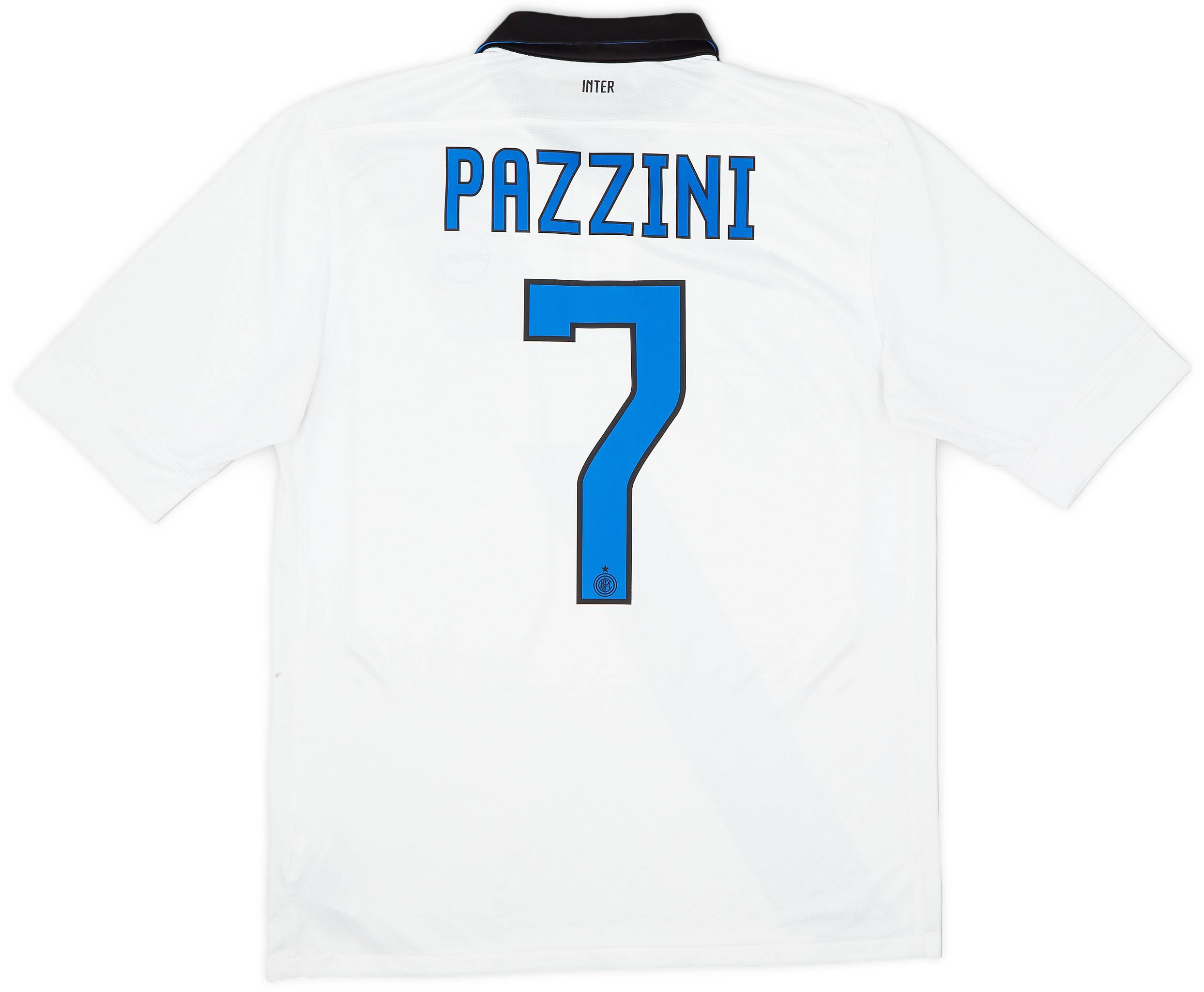 2011-12 Inter Milan Away Shirt Pazzini #7 - 7/10 - (M)