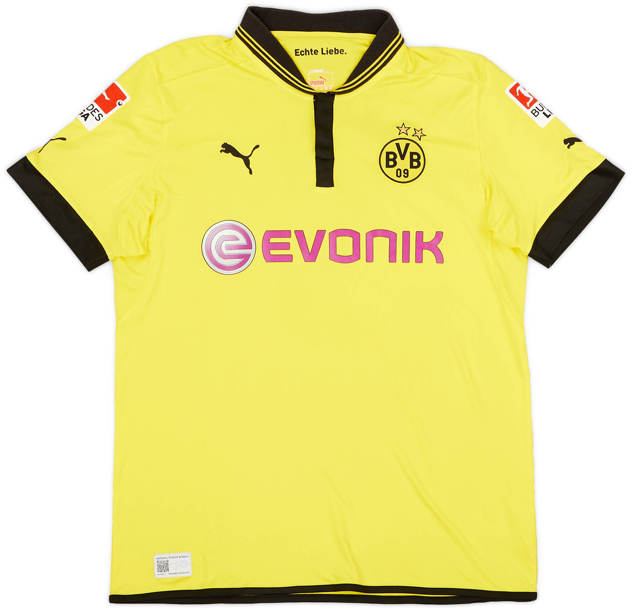 ウェア Borussia Dortmund 2012/13  2012-13 Borussia Dortmund Home Shirt Kehl #5 - 5/10 - (XXL)