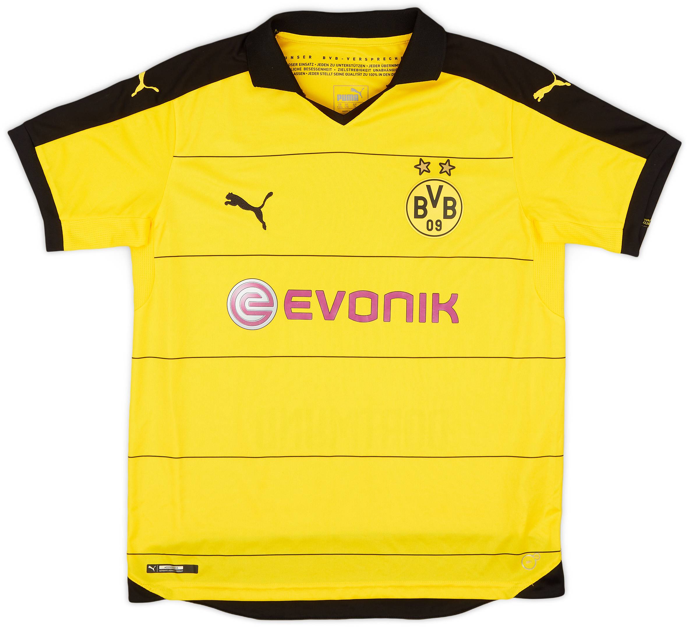 2015-16 Borussia Dortmund Home Shirt - 9/10 - (XL.Boys)