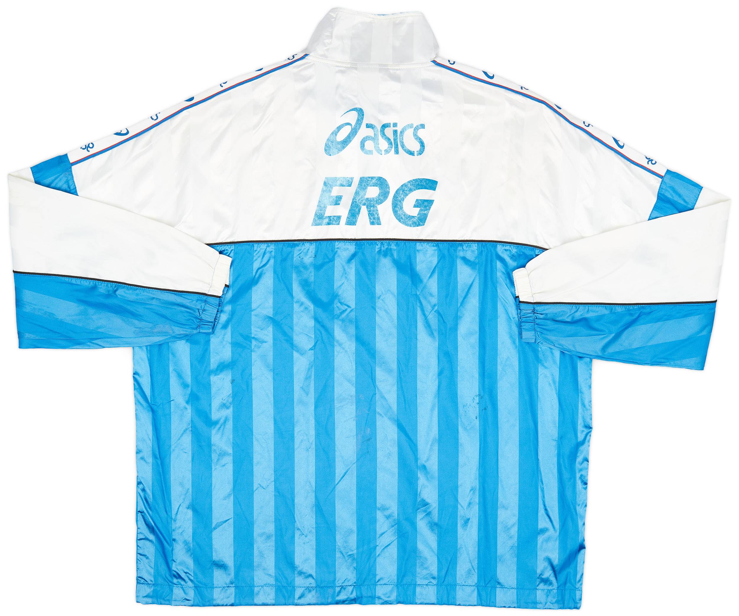 Vtg 95/96 asics × Sampdoria Game Shirts 1995-96 Sampdoria Asics 1/4 Zip Track Jacket - 6/10 - (L)