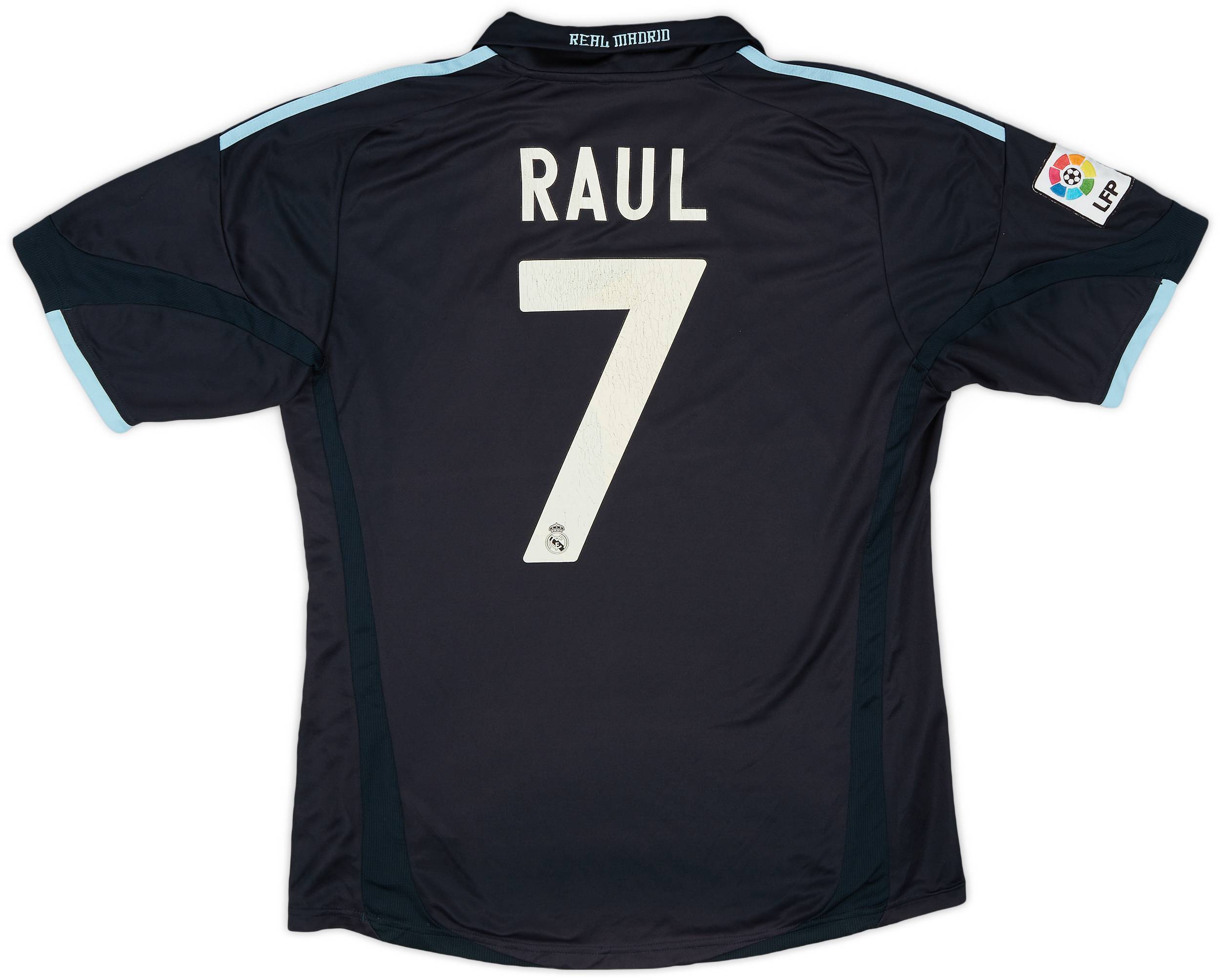 2009 10 Real Madrid Away Shirt Raul 7 6 10 M
