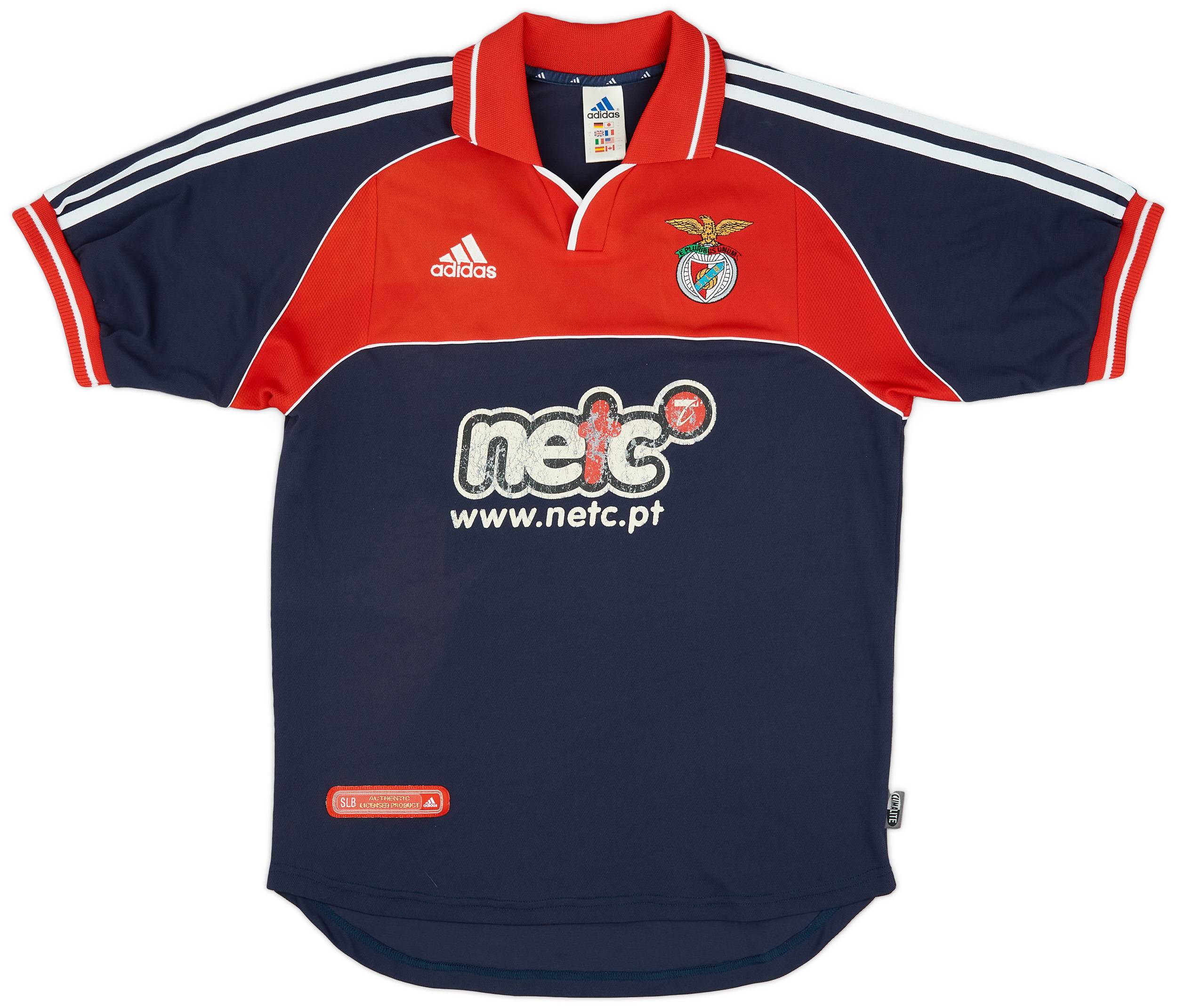 2000-01 Benfica Away Shirt - 5/10 - (S)