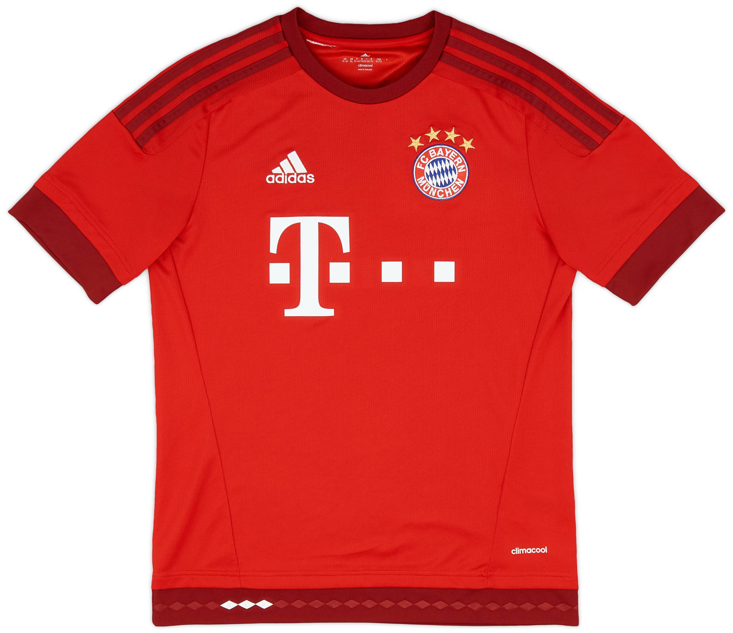 2015-16 Bayern Munich Home Shirt - 8/10 - (XL.Boys)