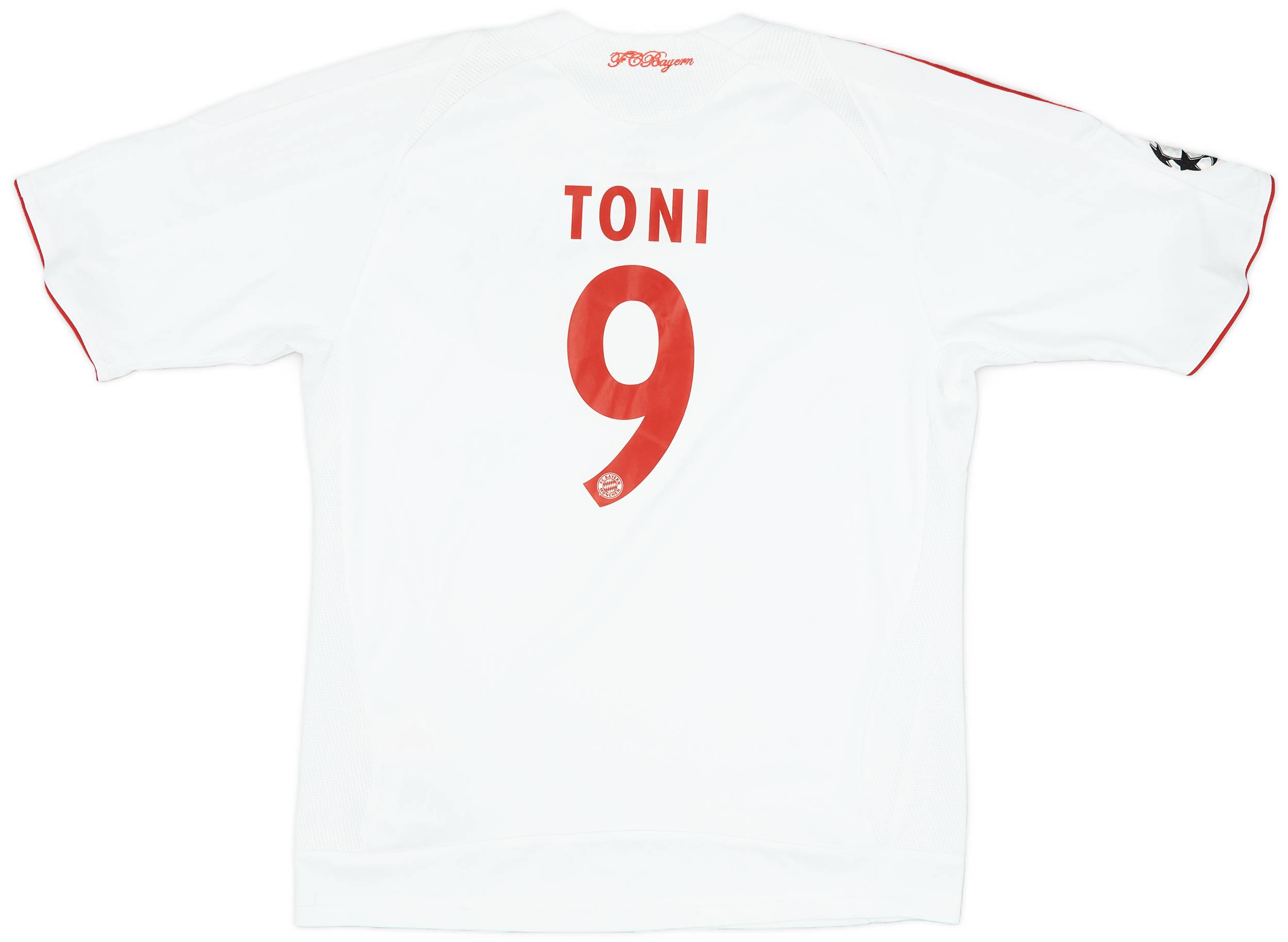 2008-09 Bayern Munich CL Shirt Toni #9 - 8/10 - (L.Boys)