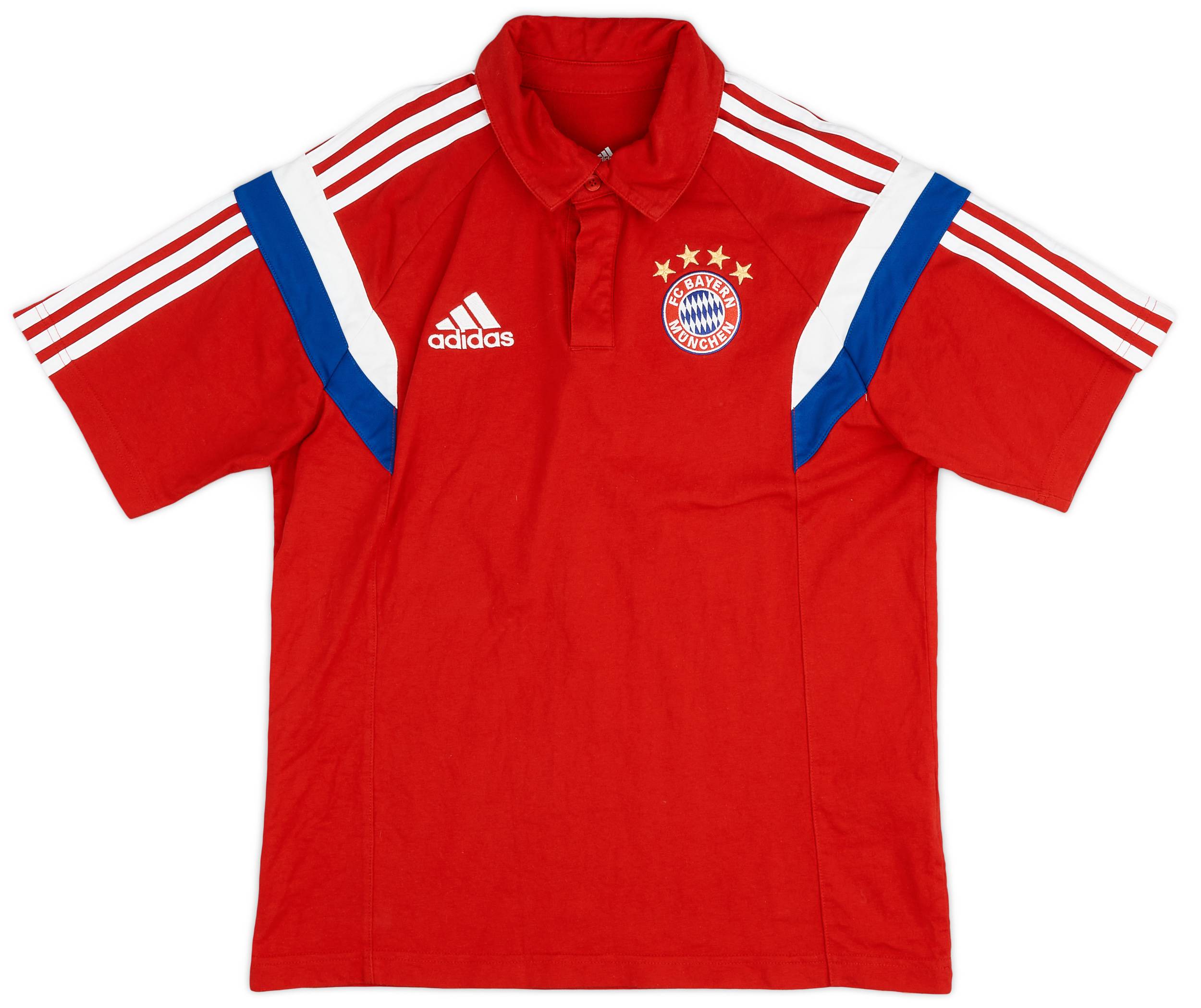 2014-15 Bayern Munich adidas Polo Shirt - 9/10 - (S)