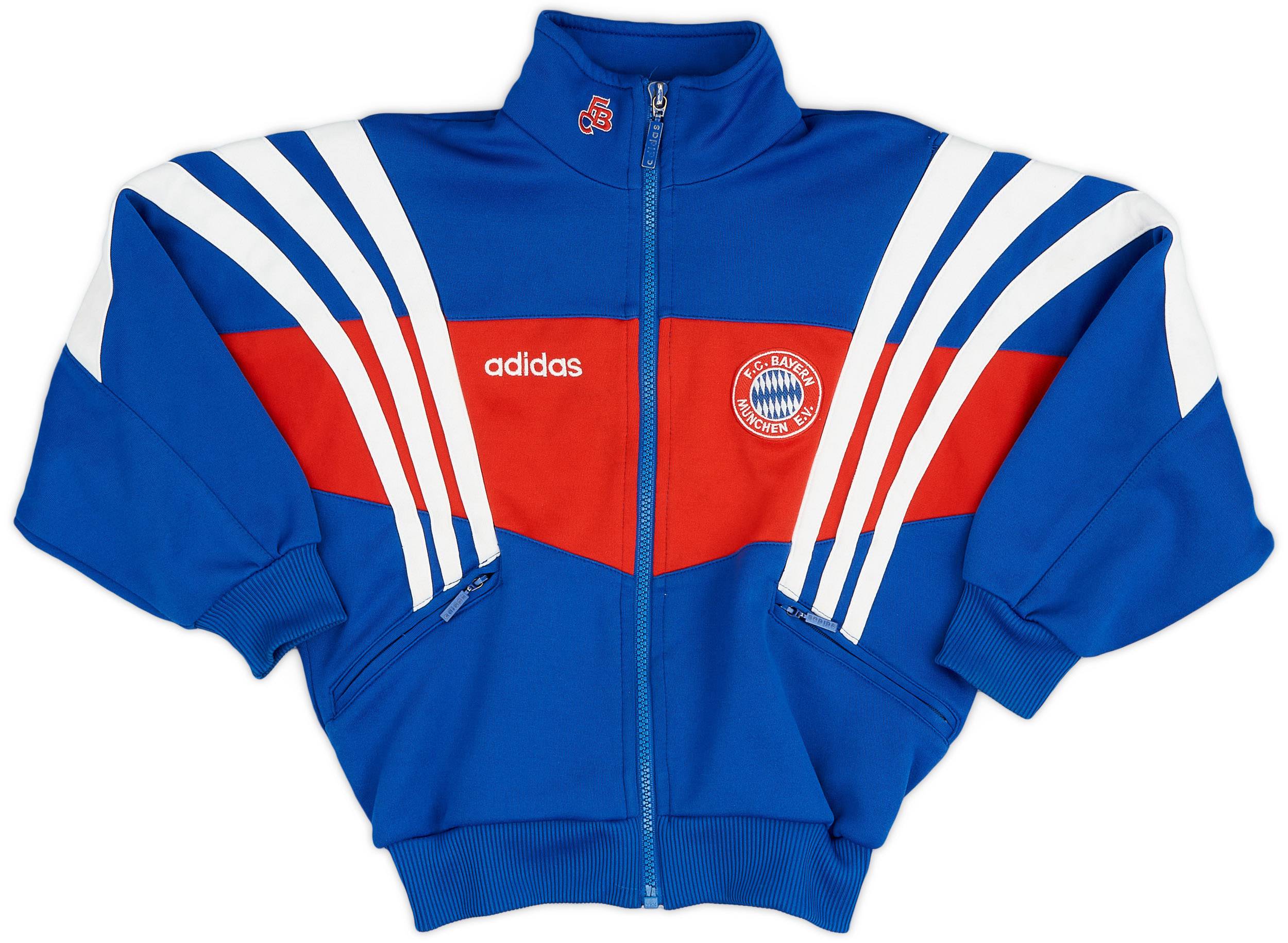 1995-96 Bayern Munich adidas Track Jacket - 8/10 - (S.Boys)