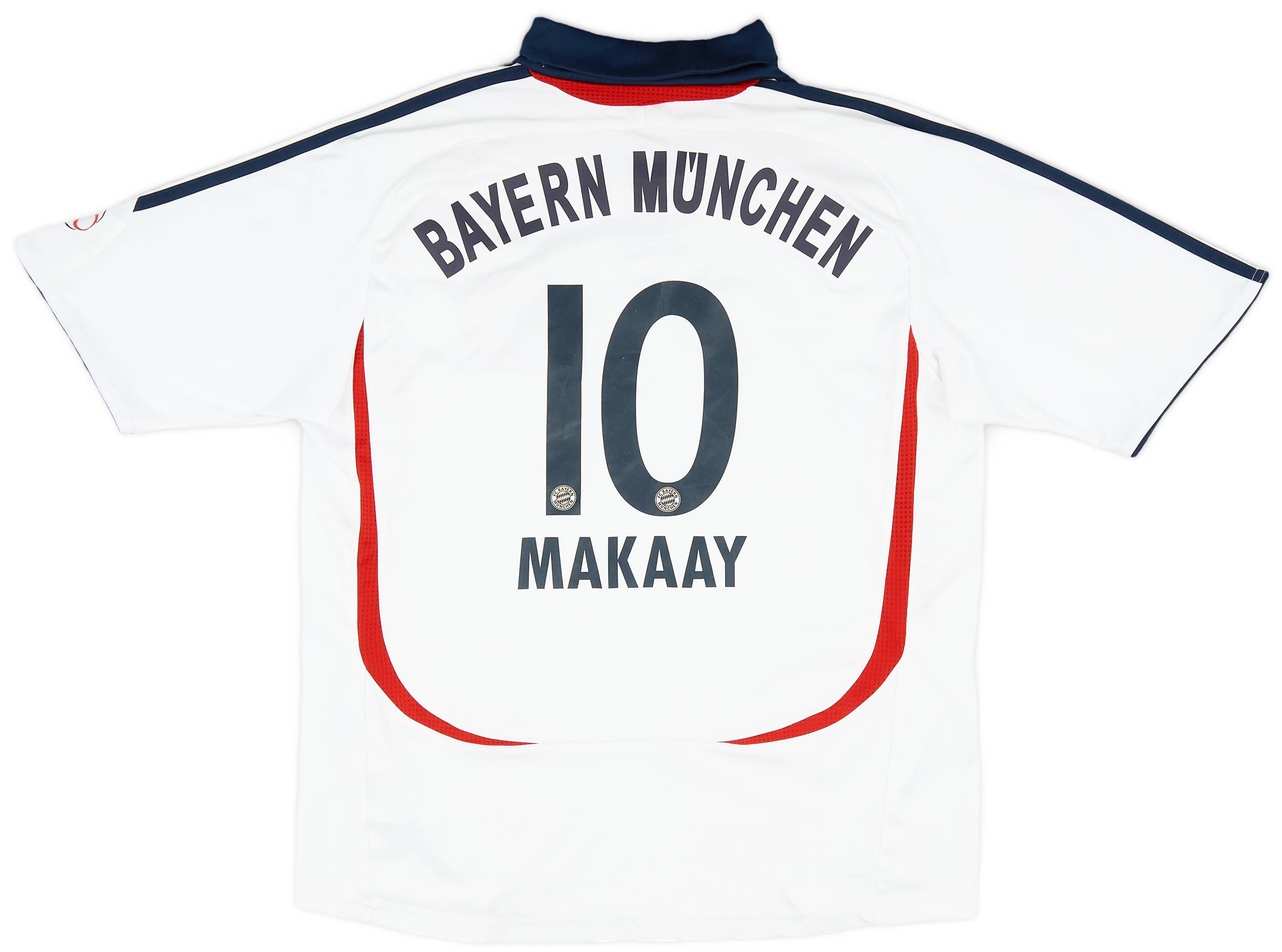2006-07 Bayern Munich Away Shirt Makaay #10 - 8/10 - (L.Boys)