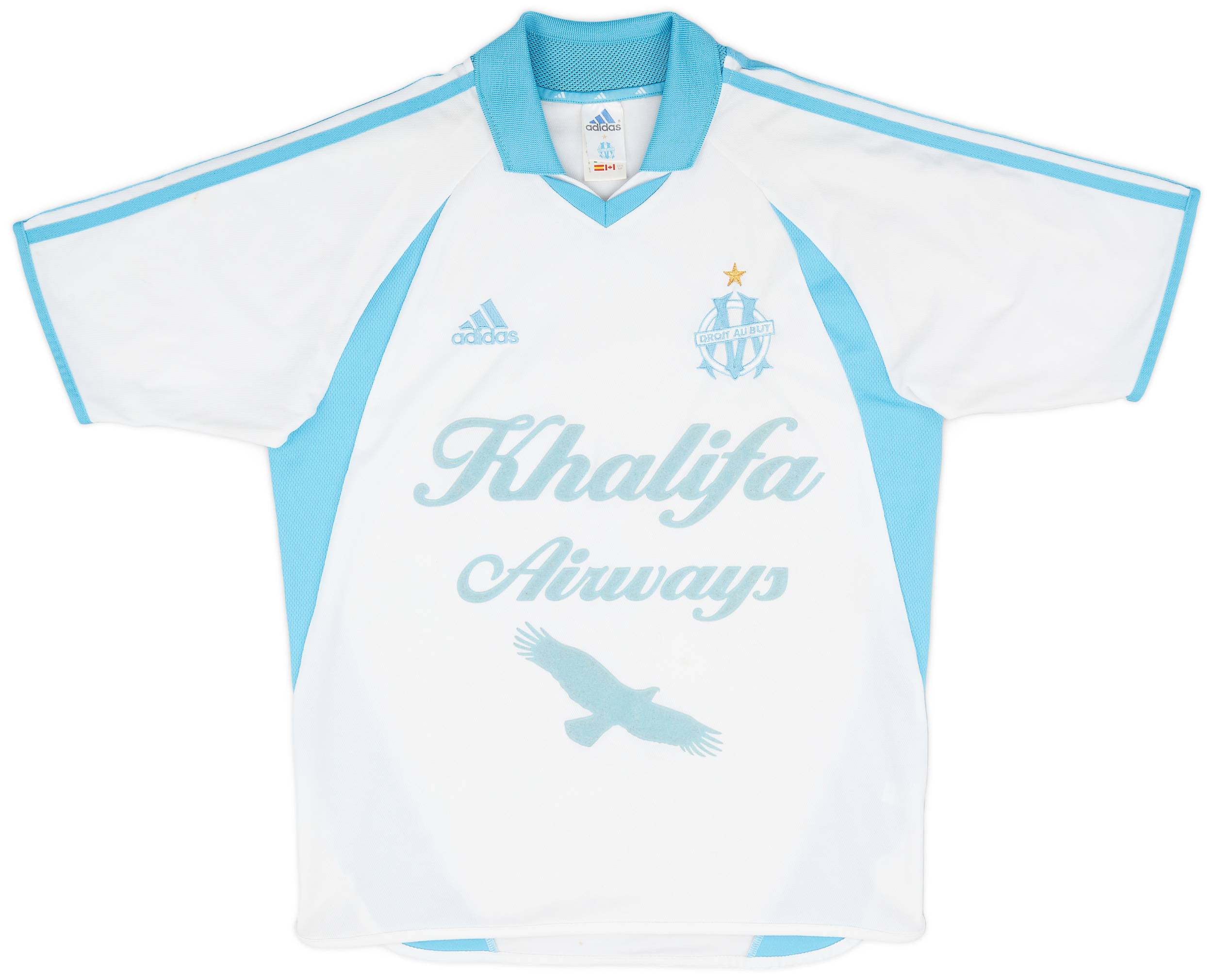 2001-02 Olympique Marseille Home Shirt - 6/10 - (S)