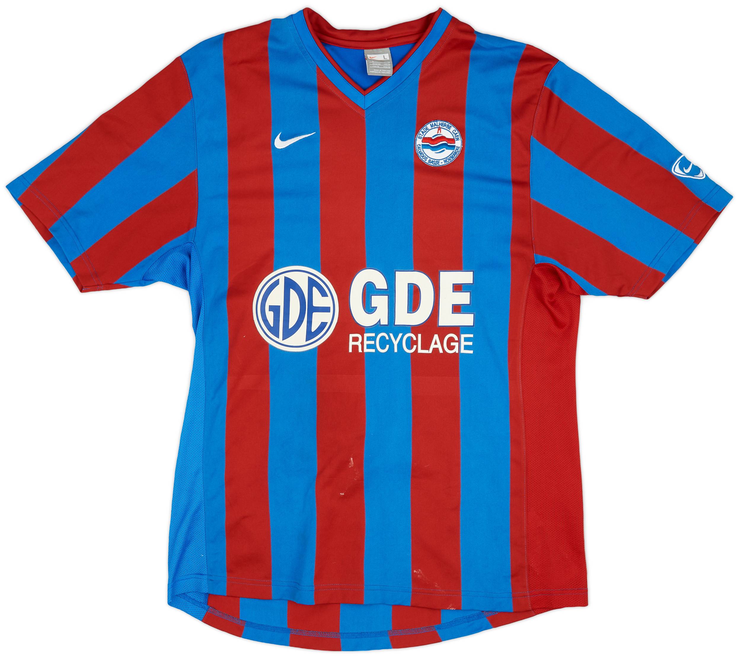2007-08 Caen Home Shirt - 7/10 - (L)